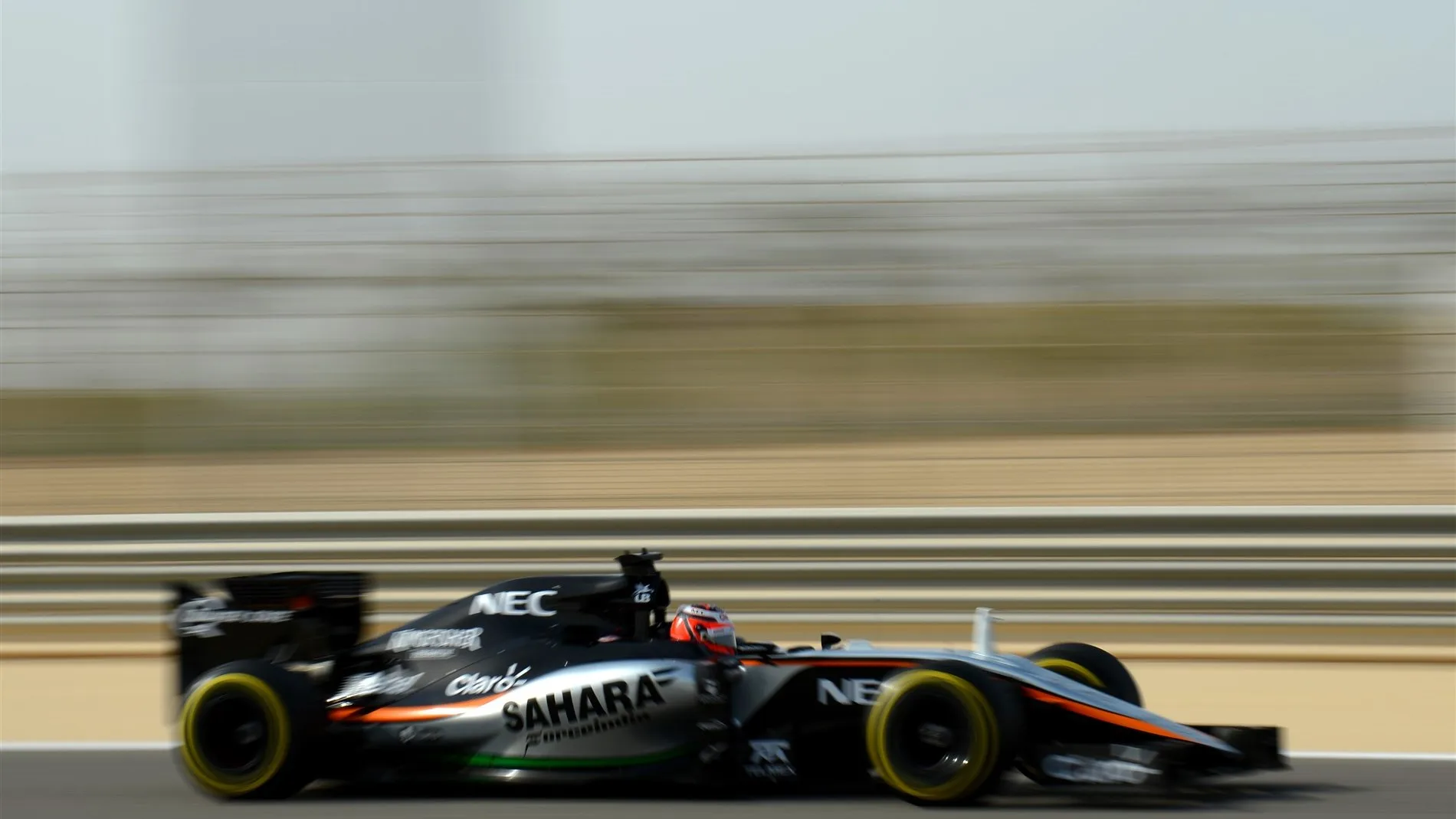 Nico Hulkenberg (GER) Force India VJM08 at Formula One World Championship, Rd4, Bahrain Grand Prix