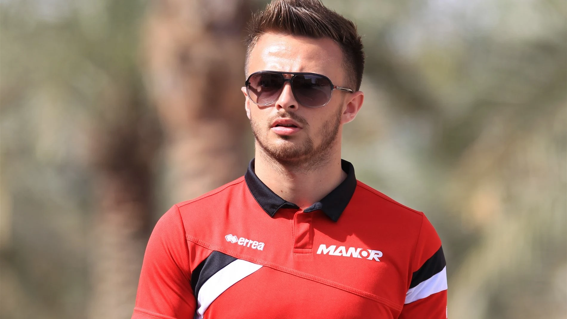 Will Stevens (GBR) Marussia at Formula One World Championship, Rd4, Bahrain Grand Prix Preparations, Bahrain International Circuit, Sakhir, Bahrain, Thursday 16  April 2015. © Sutton Motorsport Images