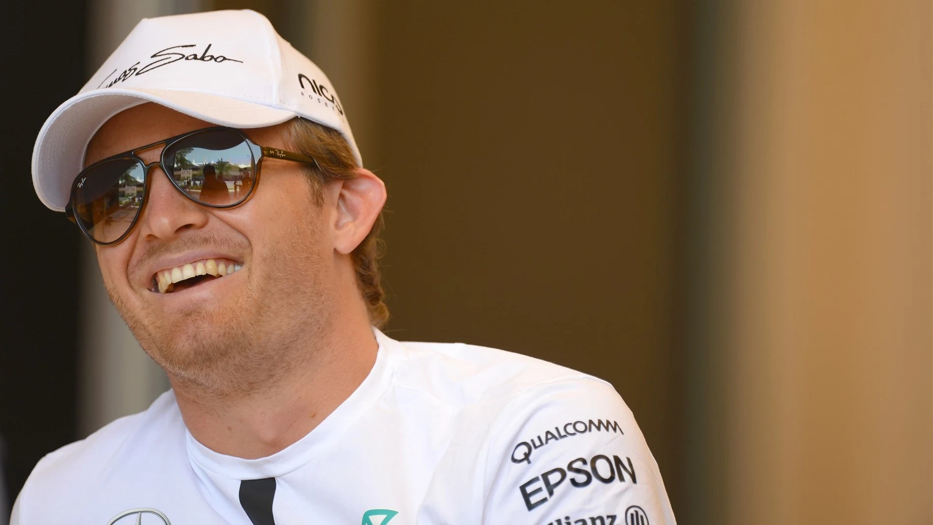 Nico Rosberg (GER) Mercedes AMG F1 at Formula One World Championship, Rd4, Bahrain Grand Prix Preparations, Bahrain International Circuit, Sakhir, Bahrain, Thursday 16  April 2015. © Sutton Motorsport Images