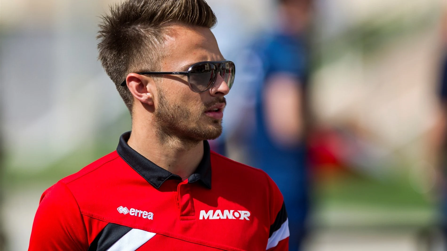 Will Stevens (GBR) Marussia at Formula One World Championship, Rd4, Bahrain Grand Prix Preparations, Bahrain International Circuit, Sakhir, Bahrain, Thursday 16  April 2015. © Sutton Motorsport Images