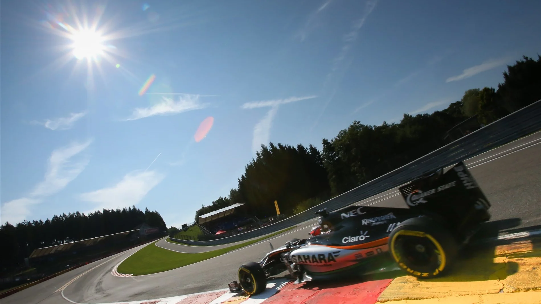 Nico Hulkenberg (GER) Force India VJM08 at Formula One World Championship, Rd11, Belgian Grand Prix, Qualifying, Spa Francorchamps, Belgium, Saturday 22 August 2015. © Sutton Motorsport Images