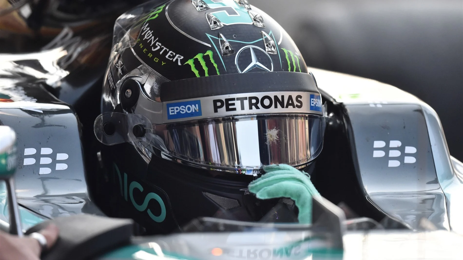 Nico Rosberg (GER) Mercedes AMG F1 W06 at Formula One World Championship, Rd11, Belgian Grand Prix,