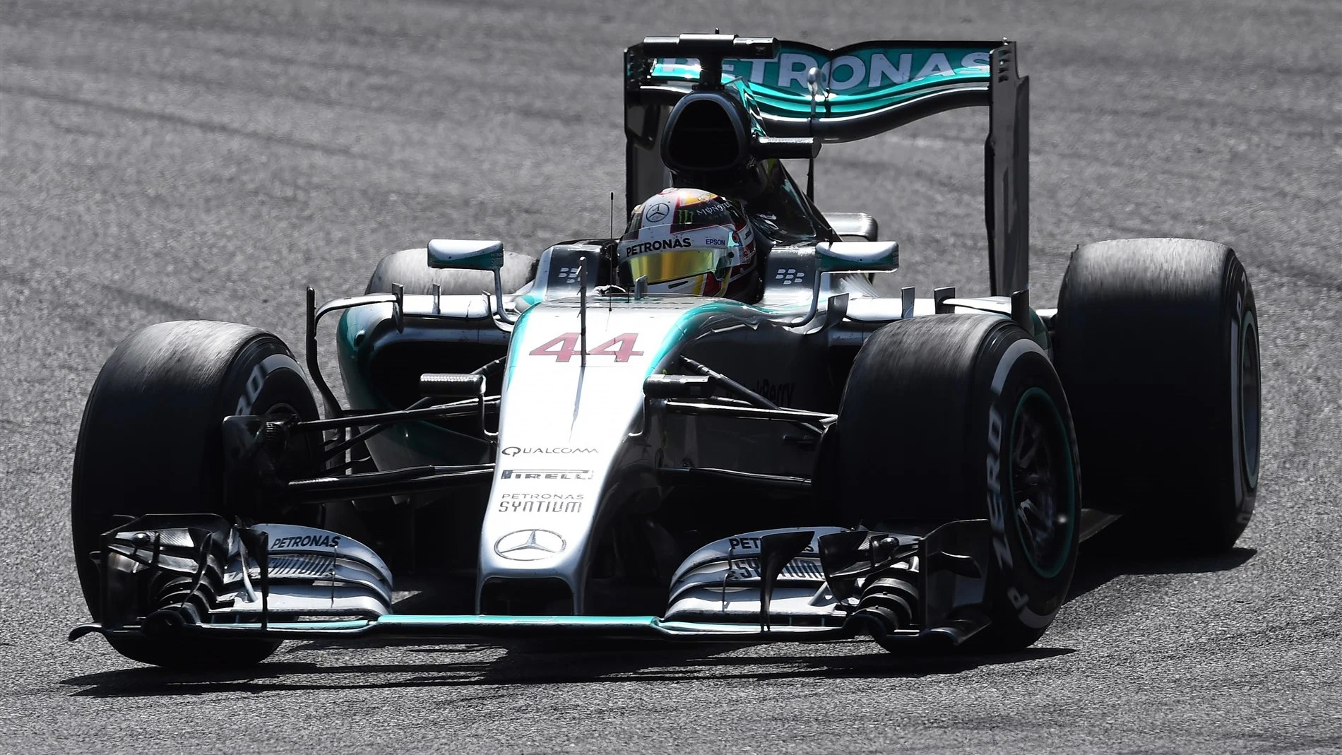 Lewis Hamilton (GBR) Mercedes AMG F1 W06 at Formula One World Championship, Rd11, Belgian Grand Prix, Race, Spa Francorchamps, Belgium, Sunday 23 August 2015. © Sutton Motorsport Images