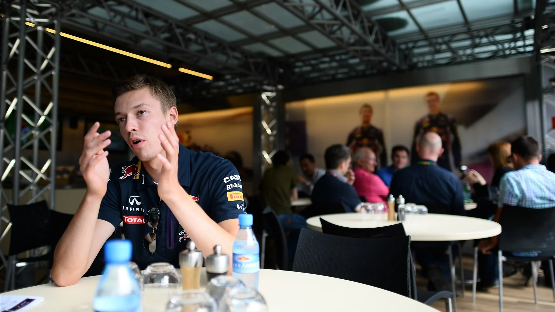 Daniil Kyvat (RUS) Red Bull Racing at Formula One World Championship, Rd11, Belgian Grand Prix,