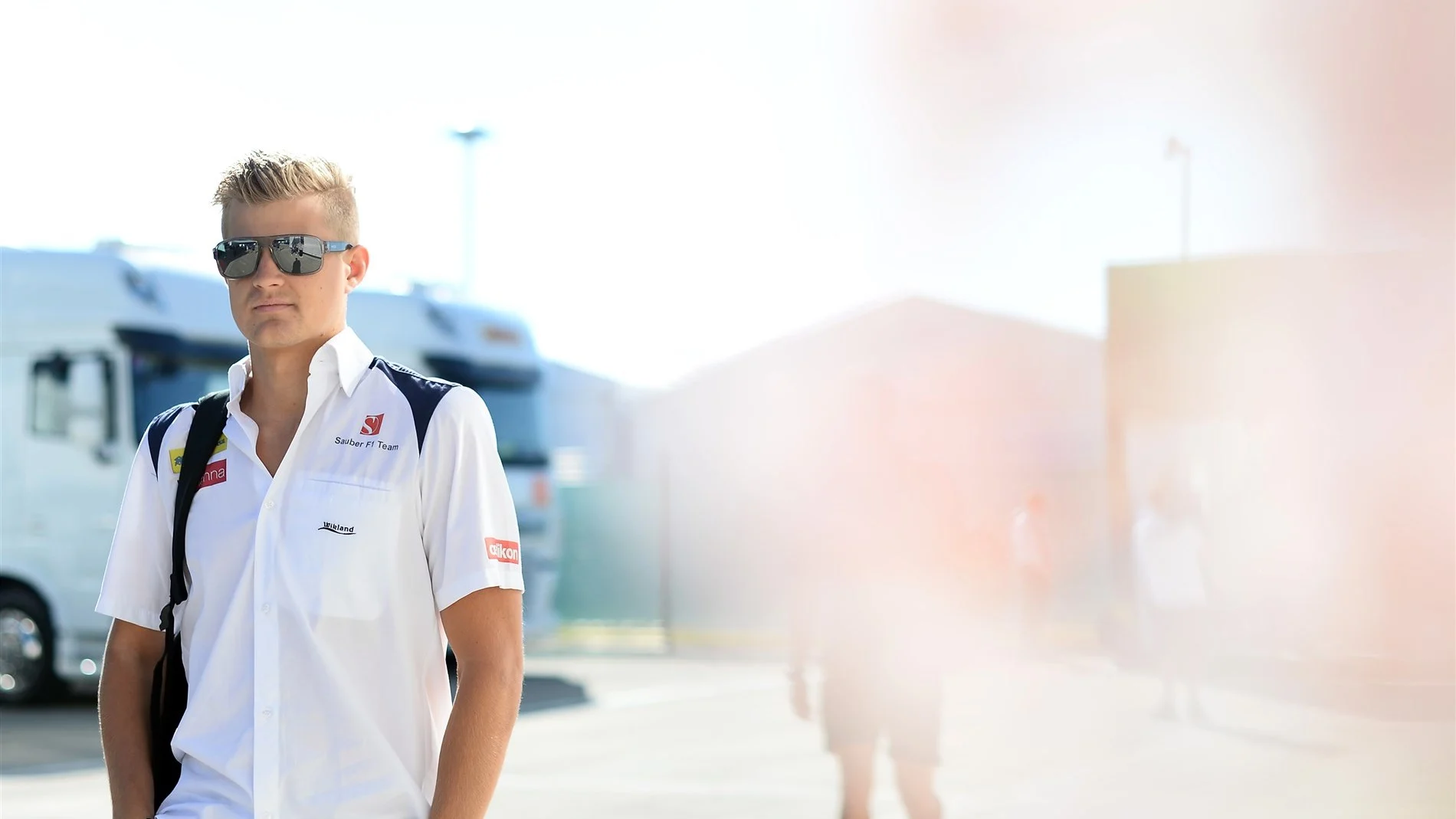 Marcus Ericsson (SWE) Sauber at Formula One World Championship, Rd9, British Grand Prix, Preparations, Silverstone, England, Thursday 2 July 2015. © Sutton Motorsport Images
