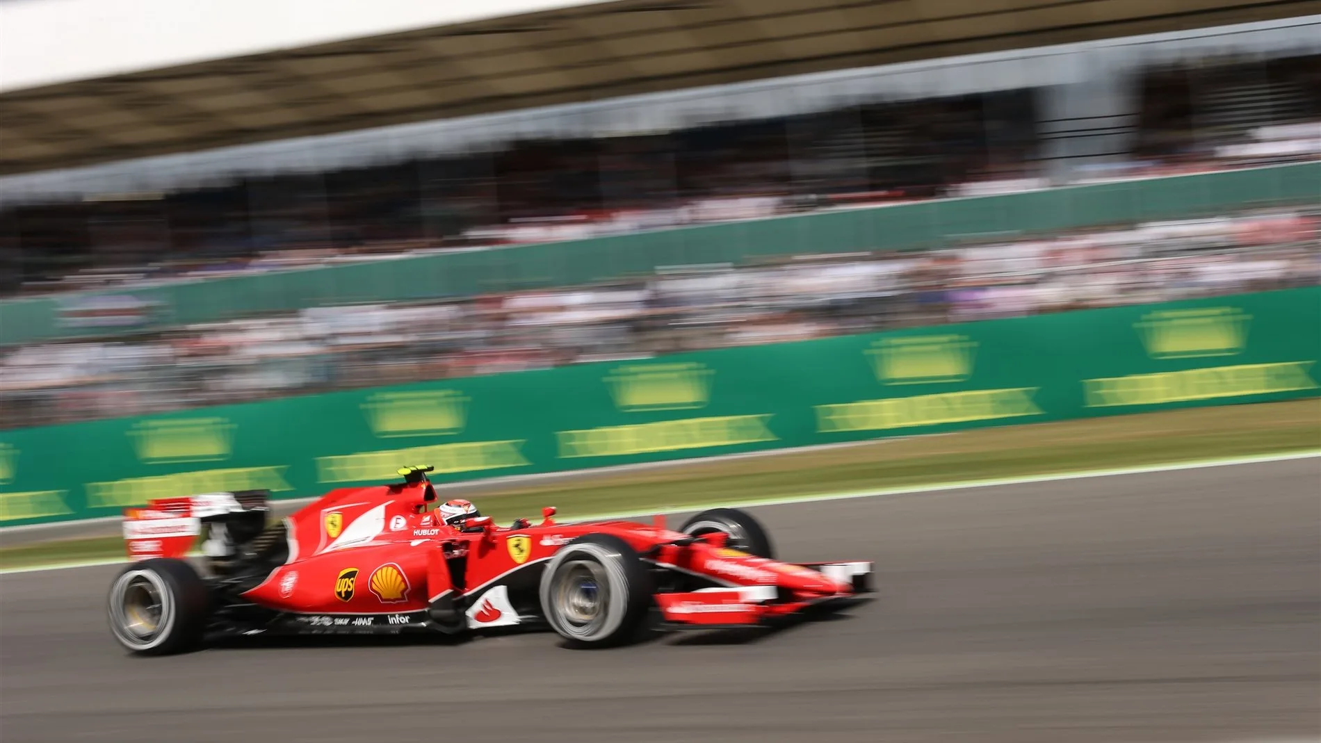 Kimi Raikkonen (FIN) Ferrari SF15-T at Formula One World Championship, Rd9, British Grand Prix,