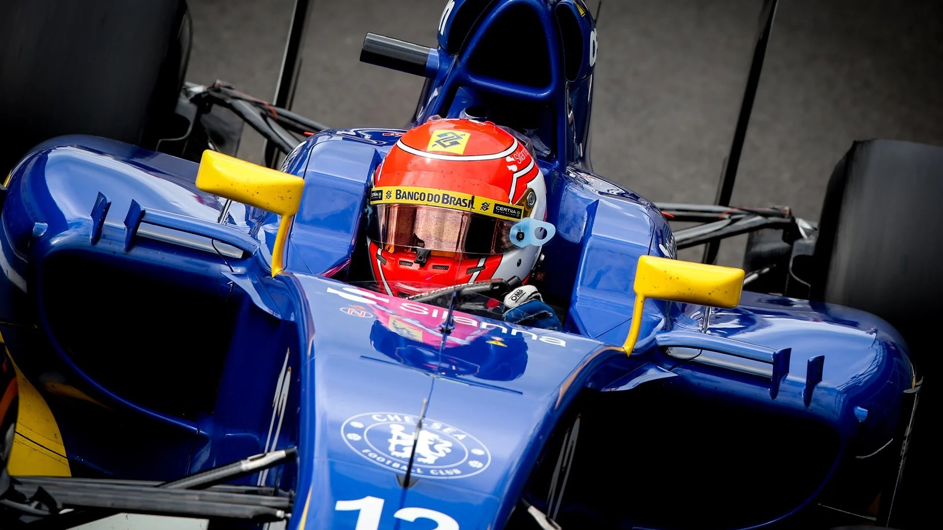 Felipe Nasr (BRA) Sauber C34 at Formula One World Championship, Rd9, British Grand Prix,