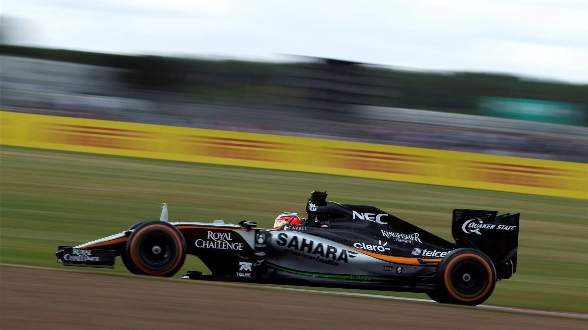 Nico Hulkenberg (GER) Force India VJM08 at Formula One World Championship, Rd9, British Grand Prix, Race, Silverstone, England, Sunday 5 July 2015. © Sutton Motorsport Images