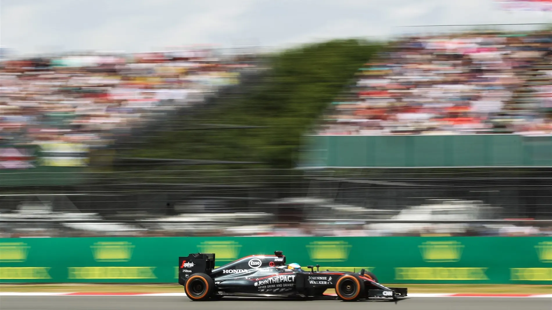 Fernando Alonso (ESP) McLaren MP4-30 at Formula One World Championship, Rd9, British Grand Prix,