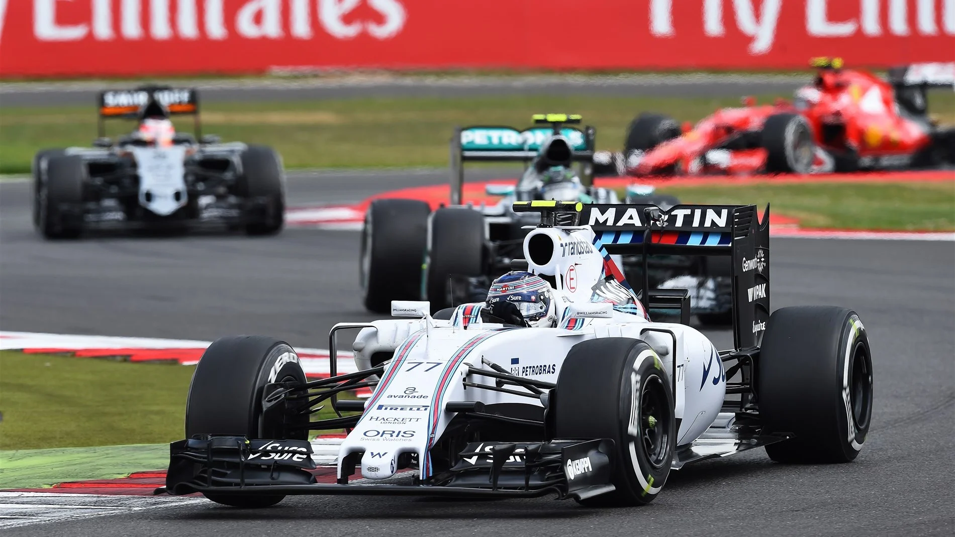 Valtteri Bottas (FIN) Williams FW37 at Formula One World Championship, Rd9, British Grand Prix,
