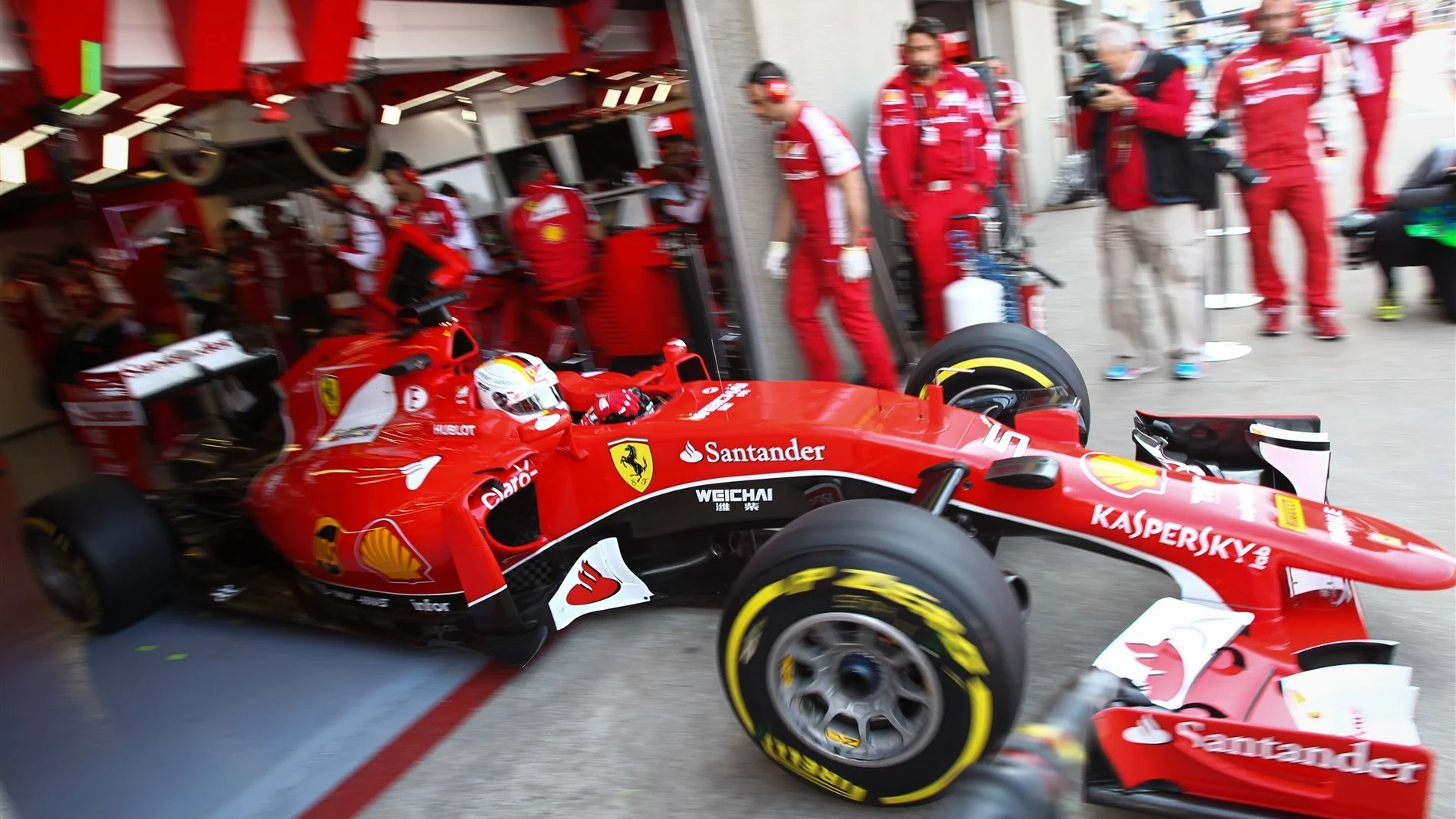 Sebastian Vettel (GER) Ferrari SF15-T at Formula One World Championship, Rd7, Canadian Grand Prix,