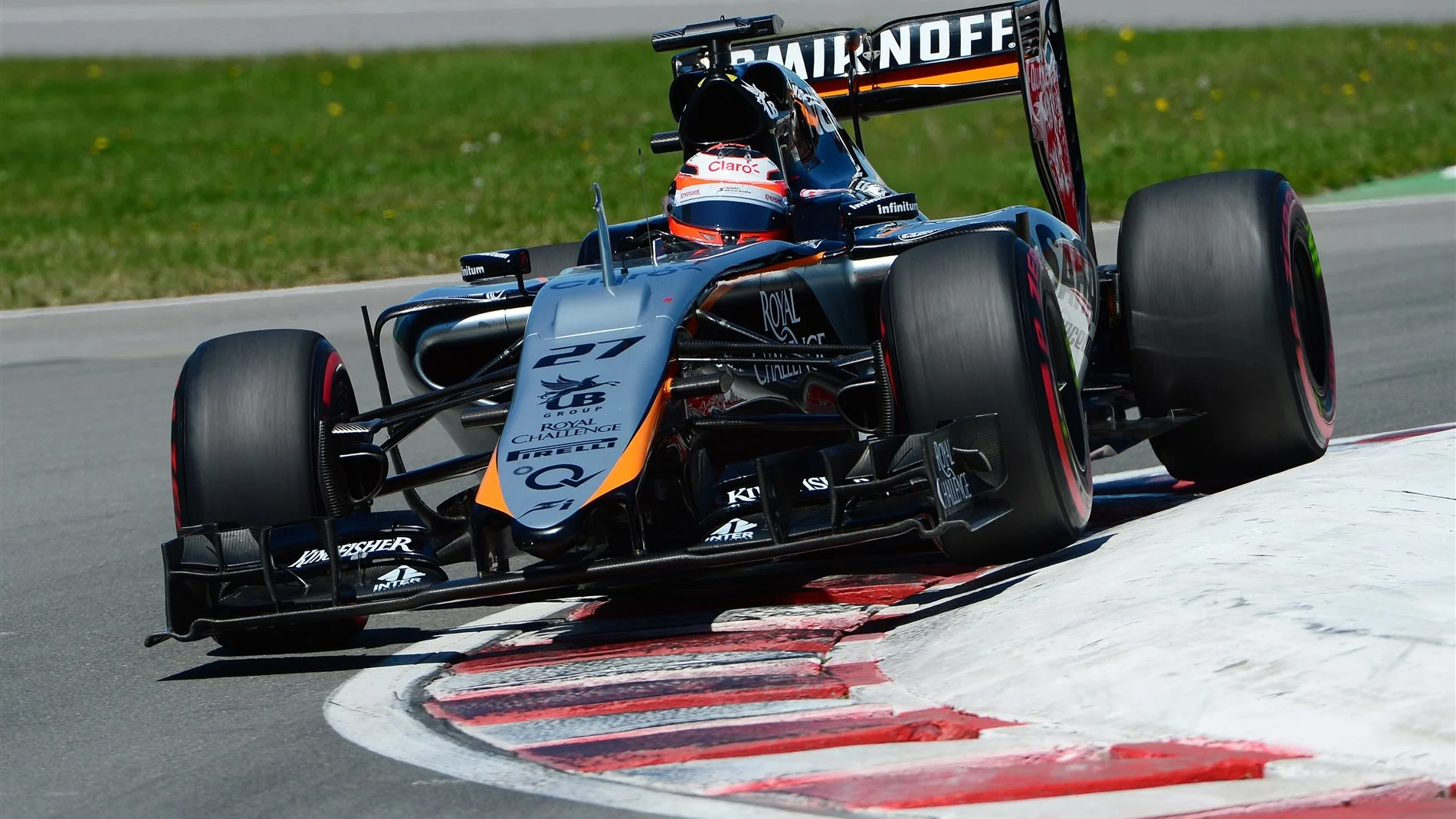 Nico Hulkenberg (GER) Force India VJM08 at Formula One World Championship, Rd7, Canadian Grand