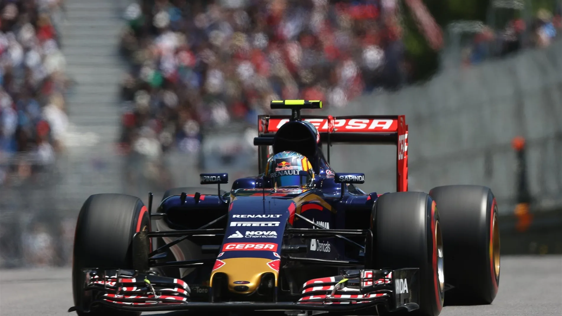 Carlos Sainz jr (ESP) Scuderia Toro Rosso STR10 at Formula One World Championship, Rd7, Canadian Grand Prix, Qualifying, Montreal, Canada, Saturday 6 June 2015. © Sutton Motorsport Images