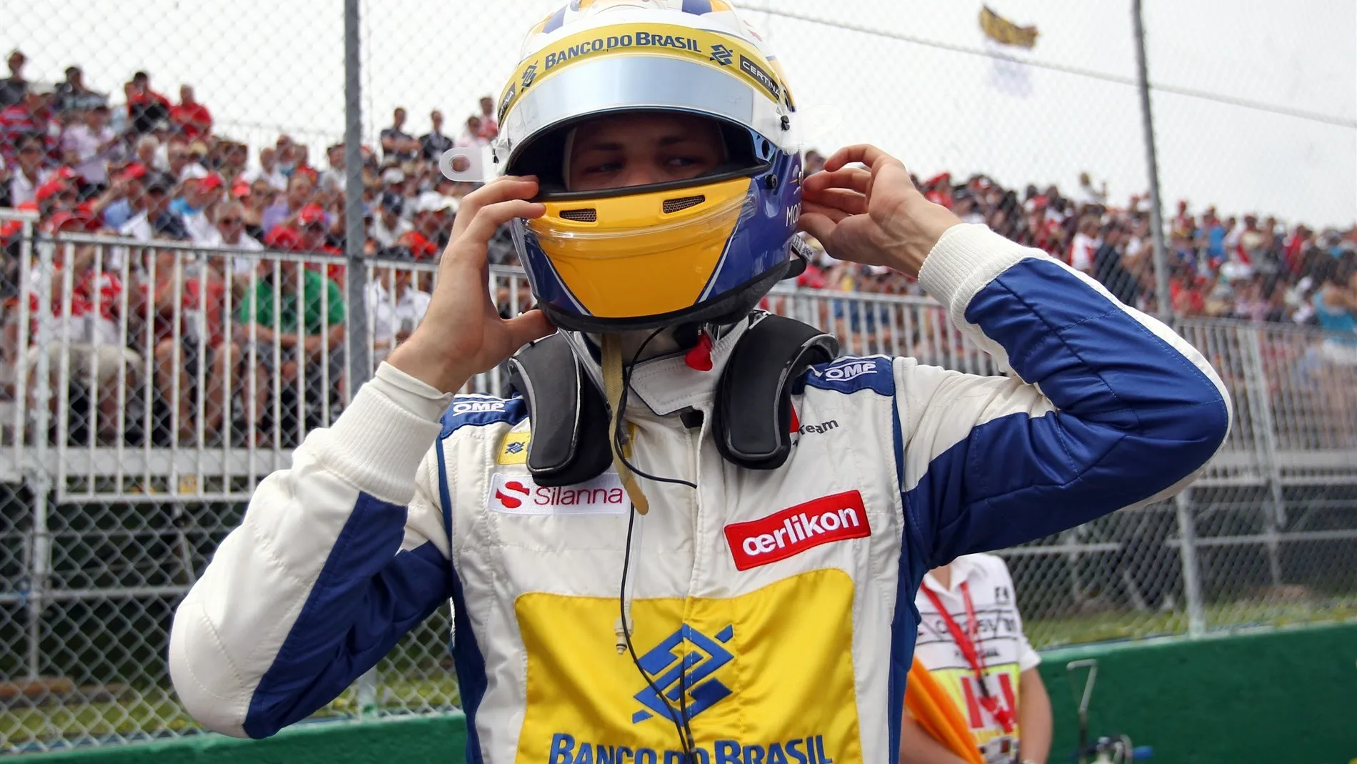 Marcus Ericsson (SWE) Sauber C34 on the grid at Formula One World Championship, Rd7, Canadian Grand Prix, Race, Montreal, Canada, Sunday 7 June 2015. © Sutton Motorsport Images