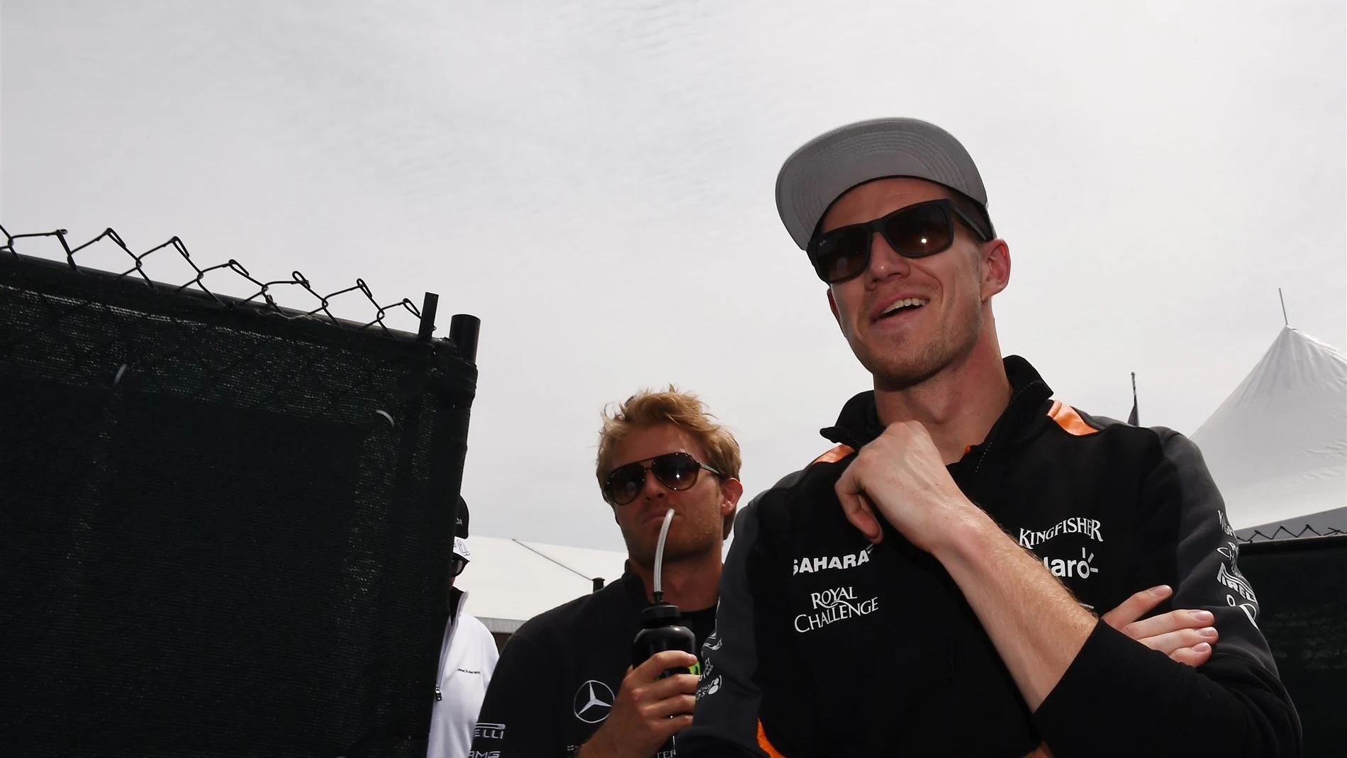 Nico Hulkenberg (GER) Force India F1 on the drivers parade at Formula One World Championship, Rd7, Canadian Grand Prix, Race, Montreal, Canada, Sunday 7 June 2015. © Sutton Motorsport Images