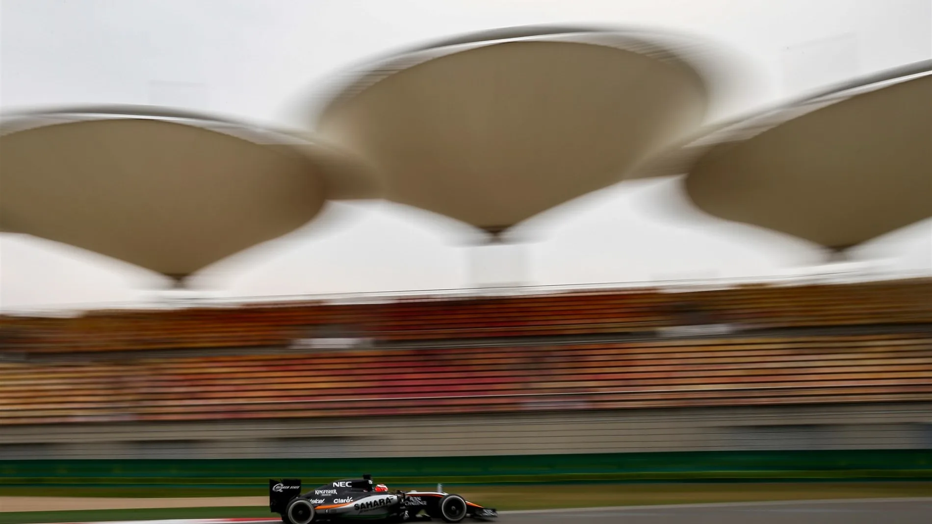 Nico Hulkenberg (GER) Force India VJM08 at Formula One World Championship, Rd3, Chinese Grand Prix, Practice, Shanghai, China, Friday 10 April 2015. © Sutton Motorsport Images