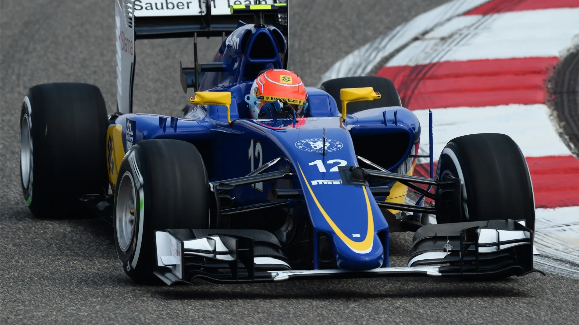 Felipe Nasr (BRA) Sauber C34 at Formula One World Championship, Rd3, Chinese Grand Prix, Practice, Shanghai, China, Friday 10 April 2015. © Sutton Motorsport Images