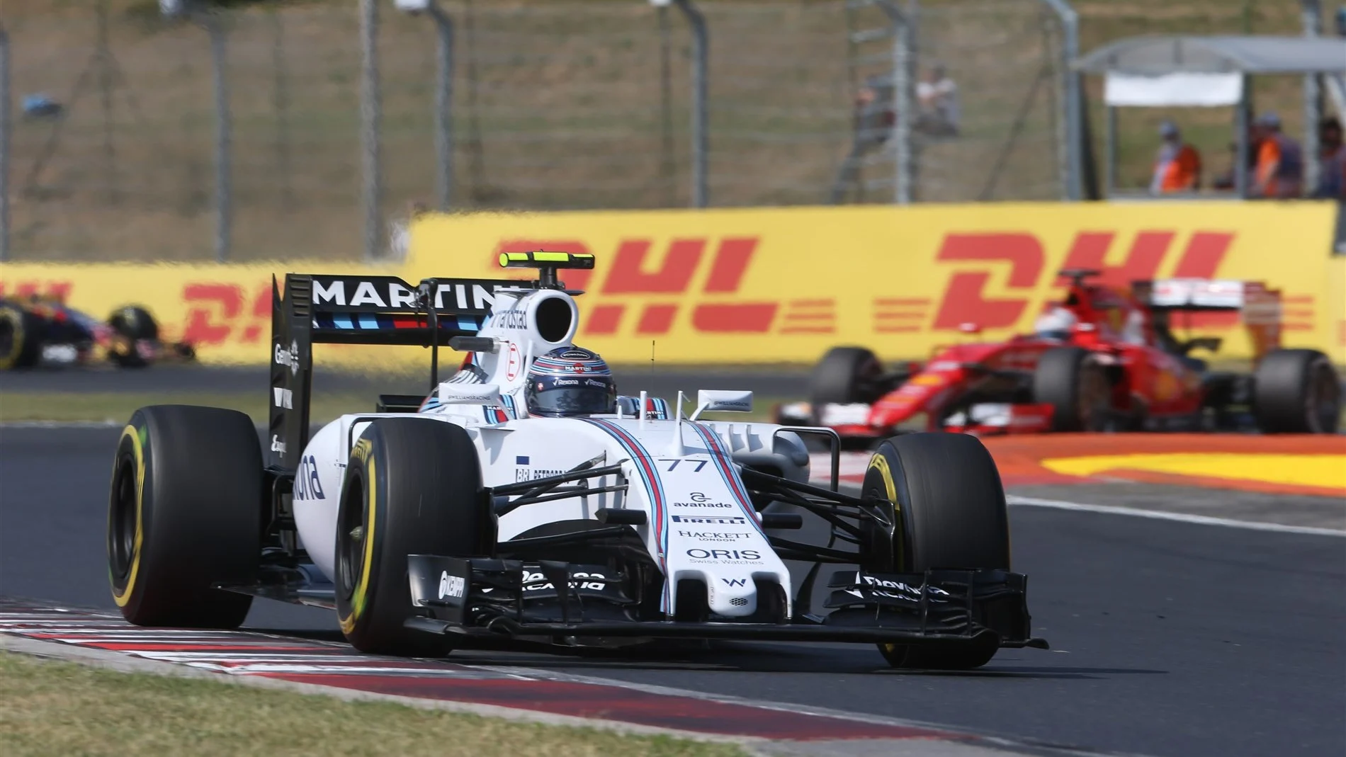 Valtteri Bottas (FIN) Williams FW37 at Formula One World Championship, Rd10, Hungarian Grand Prix,