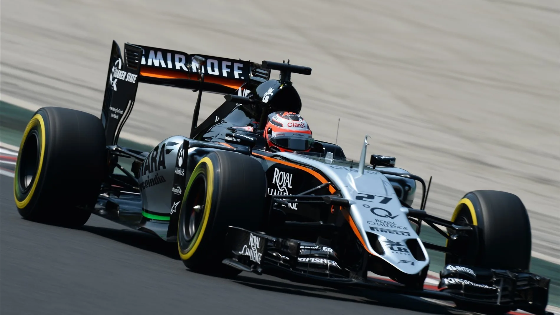 Nico Hulkenberg (GER) Force India VJM08 at Formula One World Championship, Rd10, Hungarian Grand