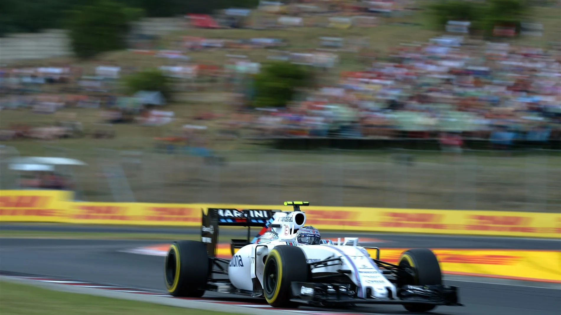 Valtteri Bottas (FIN) Williams FW37 at Formula One World Championship, Rd10, Hungarian Grand Prix, Qualifying, Hungaroring, Hungary, Saturday 25 July 2015. © Sutton Motorsport Images