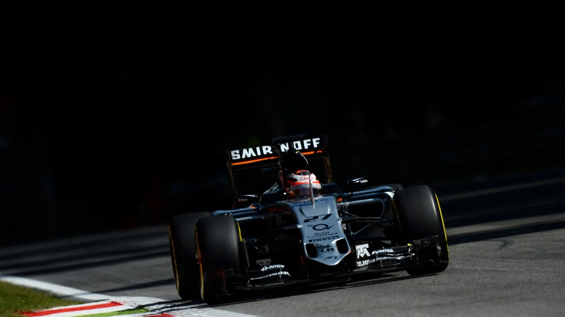 Nico Hulkenberg (GER) Force India VJM08 at Formula One World Championship, Rd12, Italian Grand Prix, Qualifying, Monza, Italy, Saturday 5  September 2015. © Sutton Motorsport Images