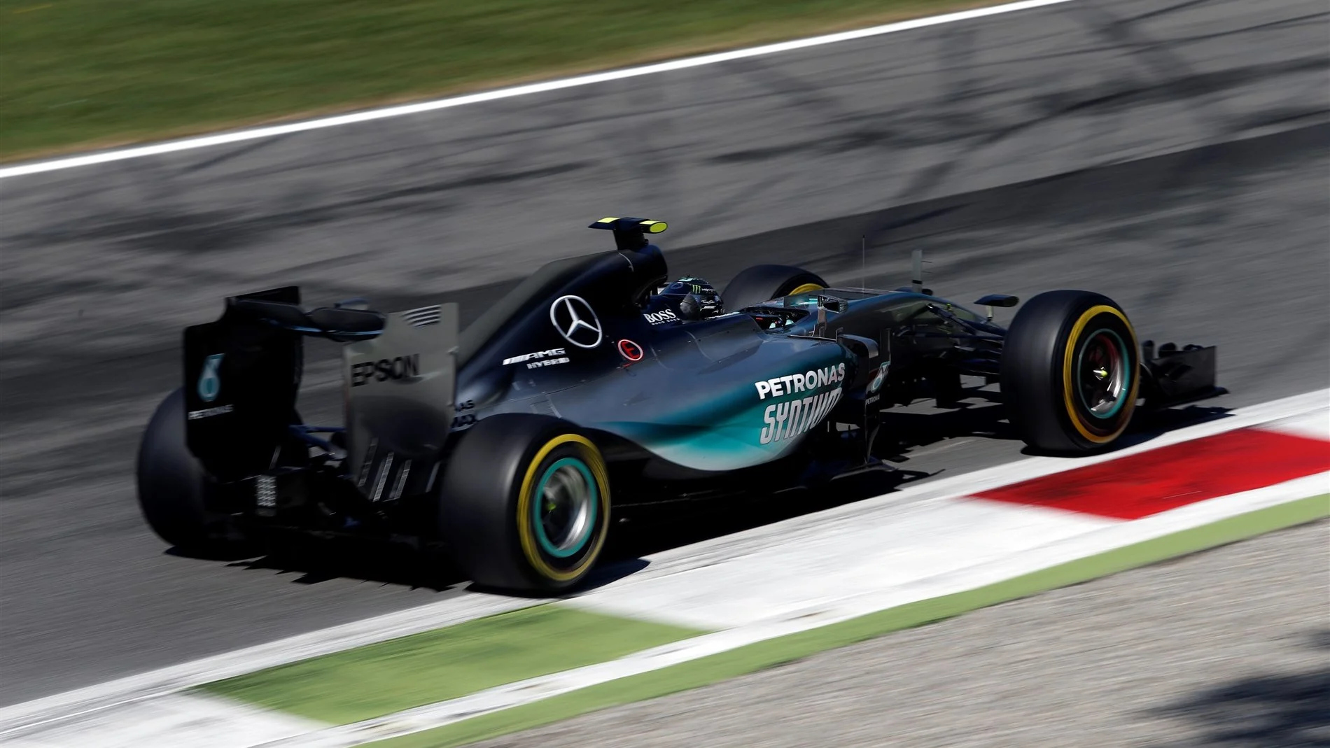 Nico Rosberg (GER) Mercedes AMG F1 W06 at Formula One World Championship, Rd12, Italian Grand Prix,