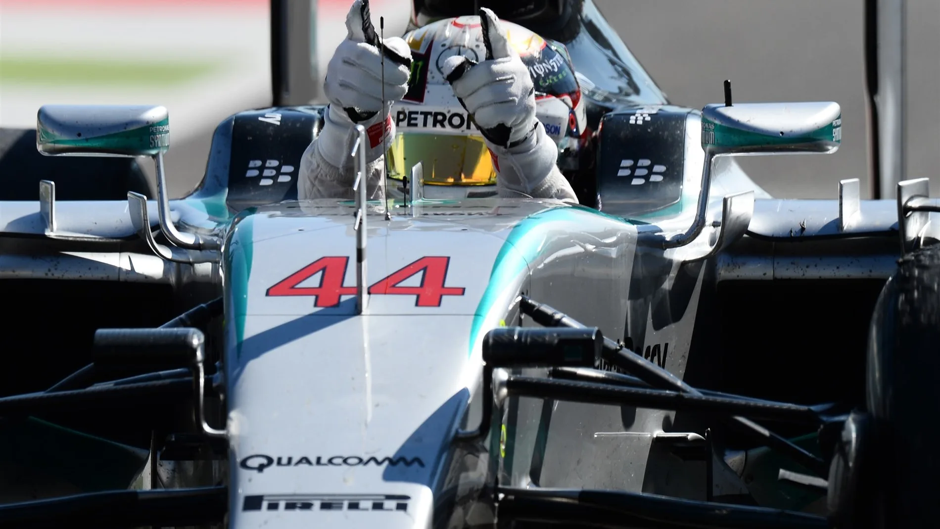 Race winner Lewis Hamilton (GBR) Mercedes AMG F1 W06 at Formula One World Championship, Rd12, Italian Grand Prix, Race, Monza, Italy, Sunday 6  September 2015. © Sutton Motorsport Images