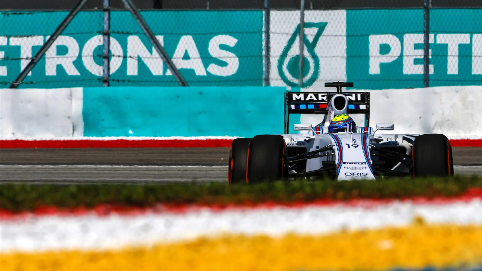 Felipe Massa (BRA) Williams FW37 at Formula One World Championship, Rd2, Malaysian Grand Prix,