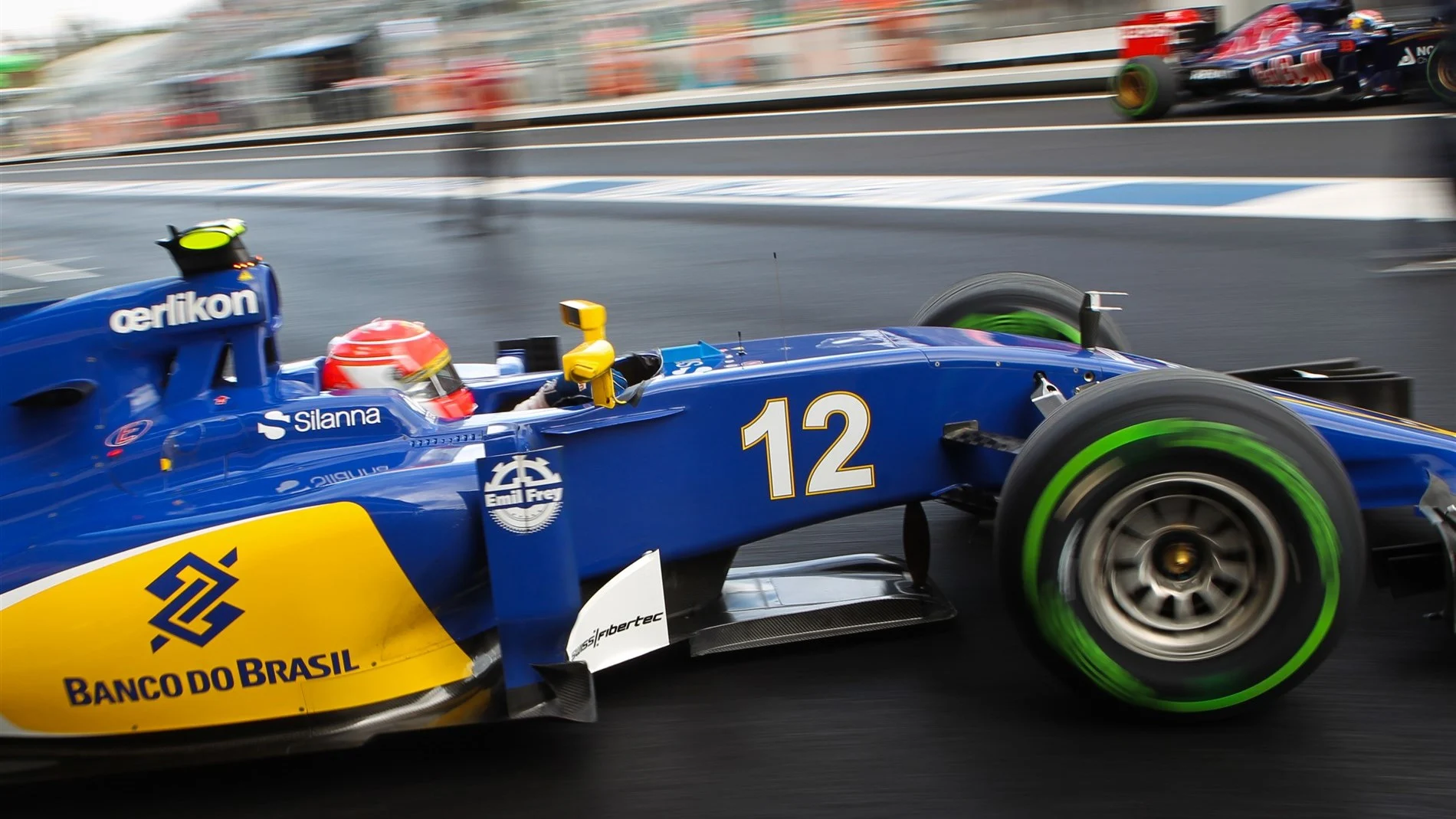 Felipe Nasr (BRA) Sauber C34 at Formula One World Championship, Rd17, Mexican Grand Prix, Practice,