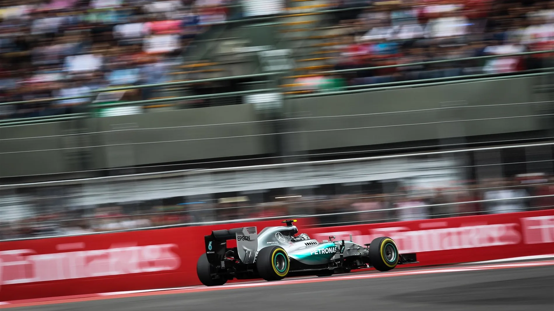 Nico Rosberg (GER) Mercedes AMG F1 W06 at Formula One World Championship, Rd17, Mexican Grand Prix, Qualifying, Circuit Hermanos Rodriguez, Mexico City, Mexico, Saturday 31 October 2015. © Sutton Motorsport Images