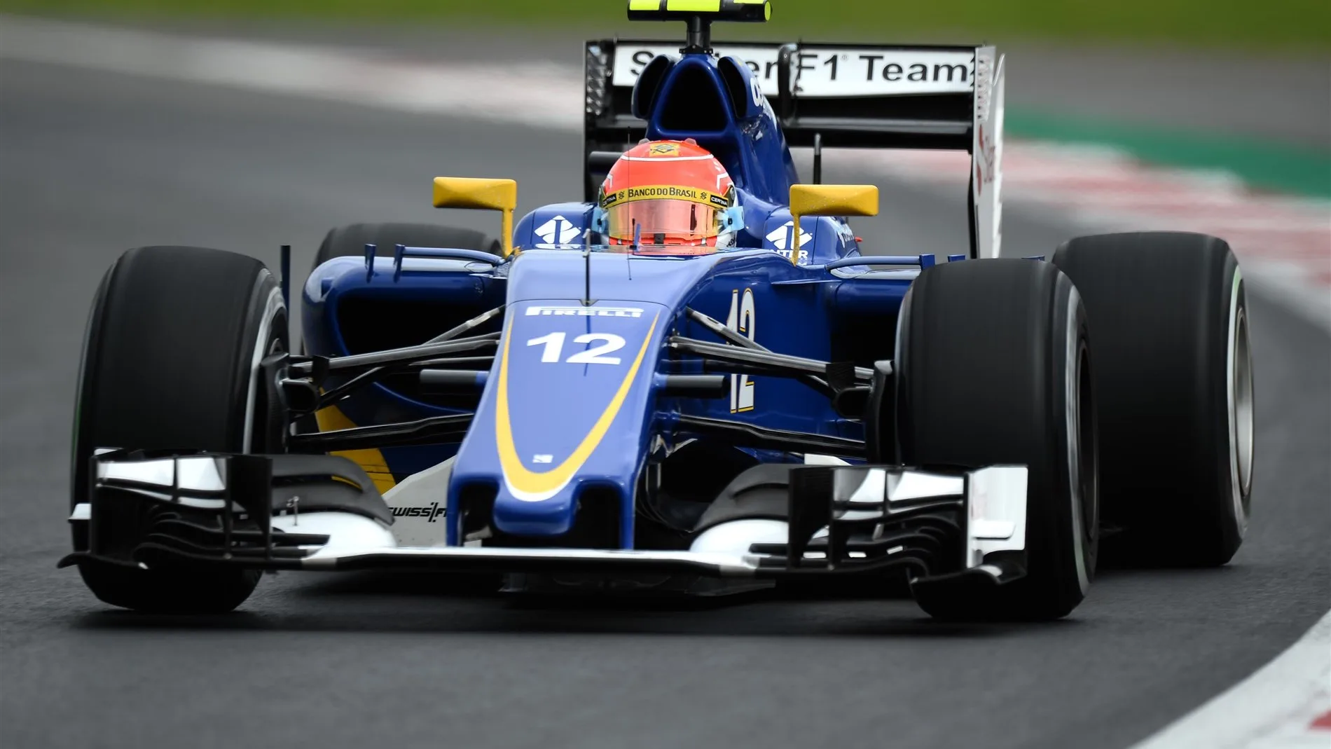 Felipe Nasr (BRA) Sauber C34 at Formula One World Championship, Rd17, Mexican Grand Prix, Qualifying, Circuit Hermanos Rodriguez, Mexico City, Mexico, Saturday 31 October 2015. © Sutton Motorsport Images