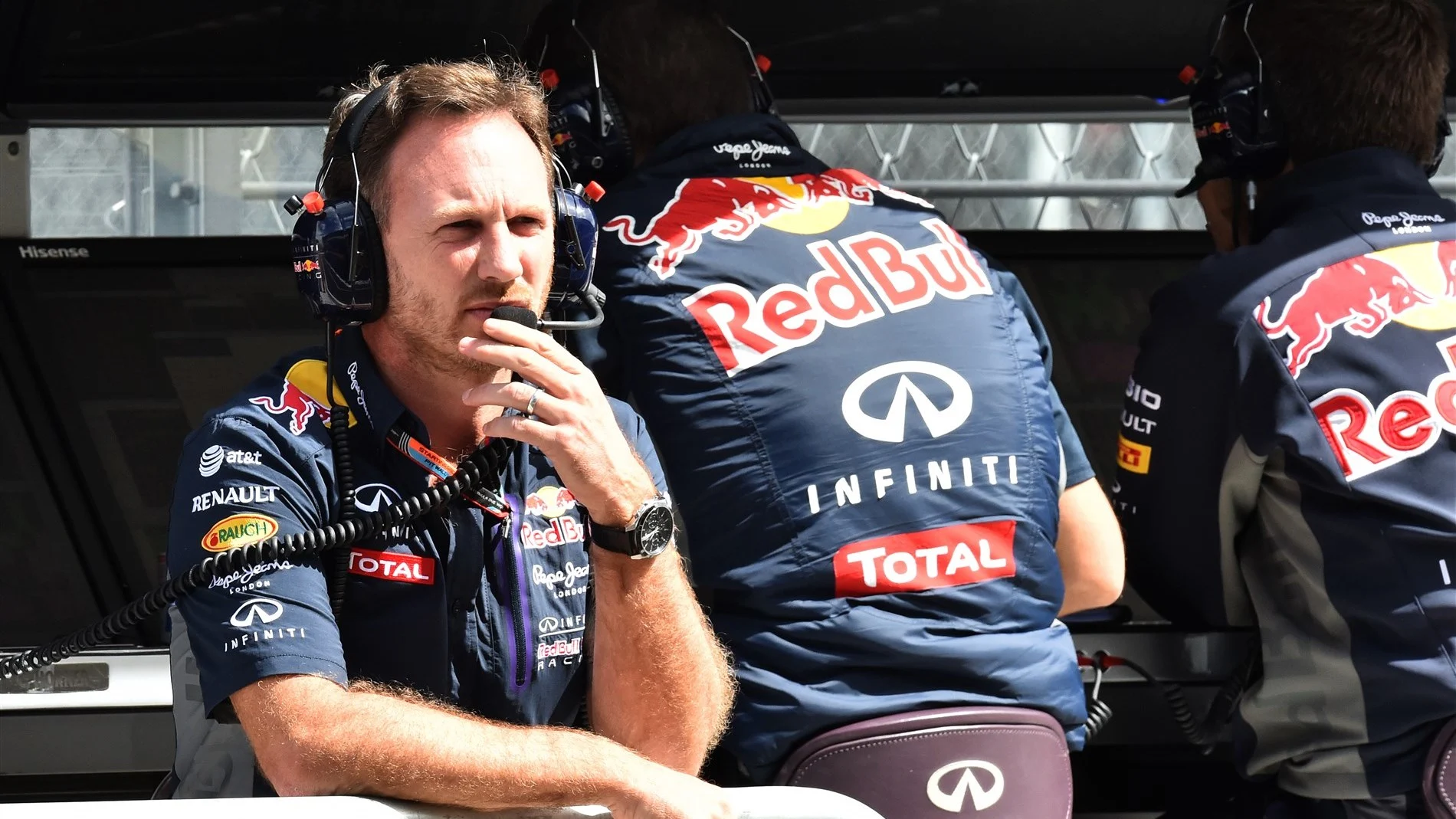 Christian Horner (GBR) Red Bull Racing Team Principal at Formula One World Championship, Rd17,