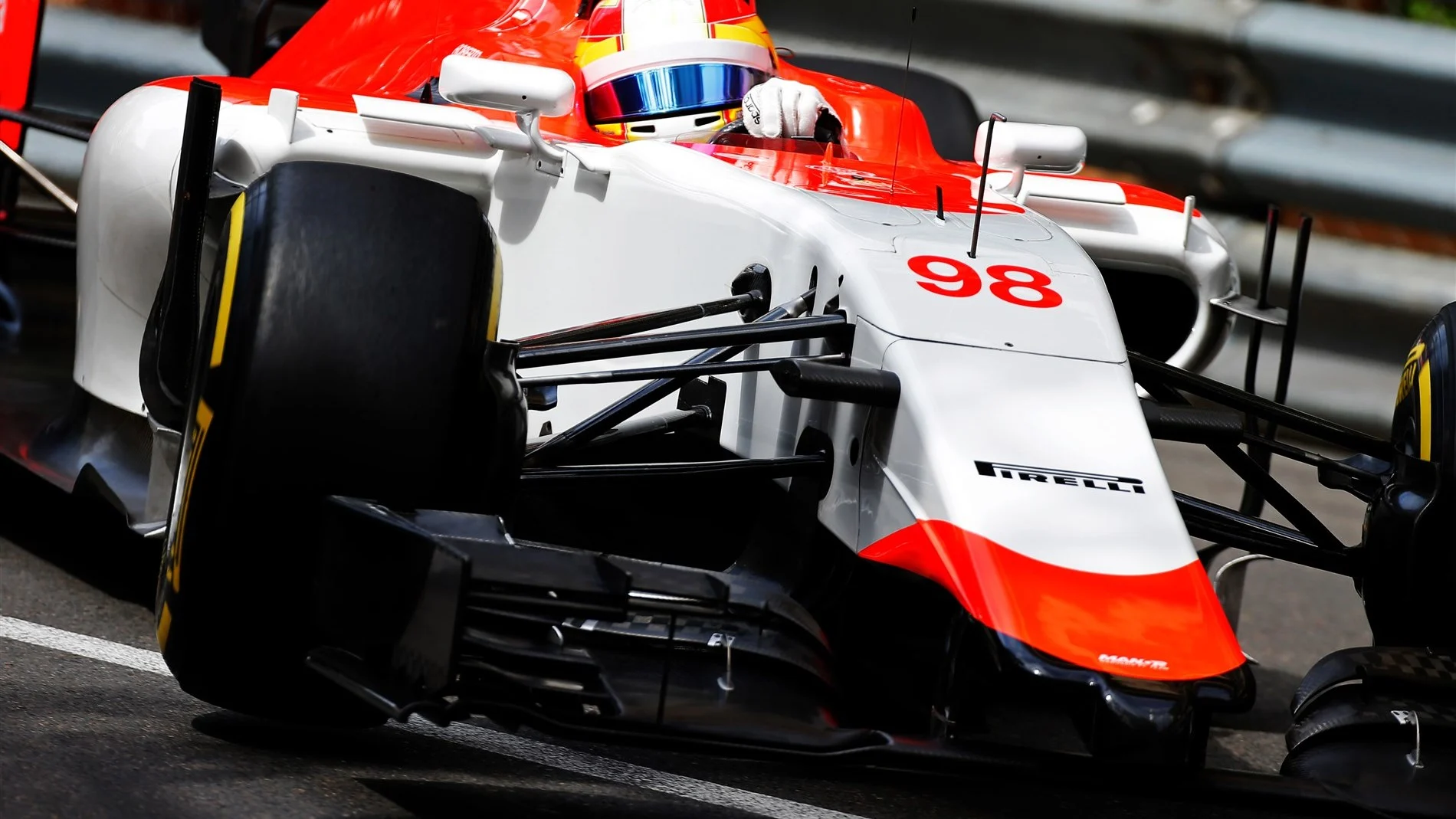 Roberto Merhi (ESP) Manor GP at Formula One World Championship, Rd6, Monaco Grand Prix Practice,
