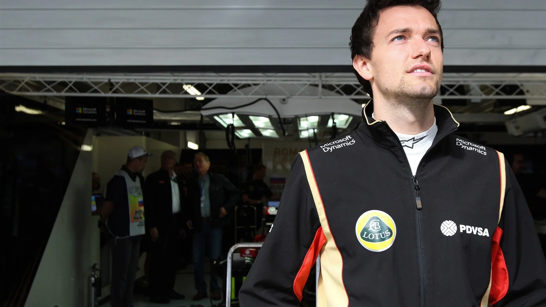 Jolyon Palmer (GBR) Lotus Test and Reserve Driver at Formula One World Championship, Rd15, Russian