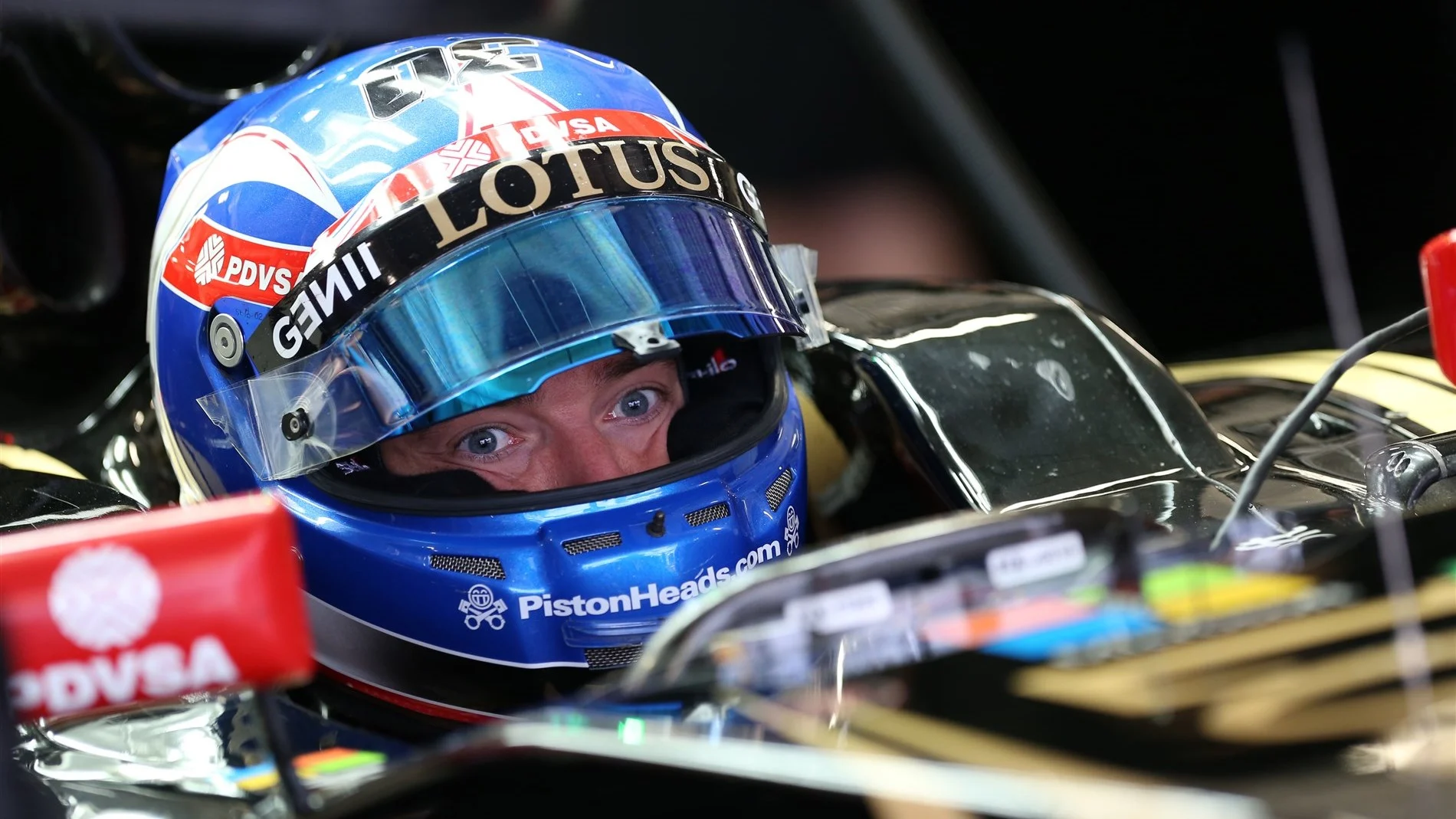 Jolyon Palmer (GBR) Lotus Test and Reserve Driver at Formula One World Championship, Rd15, Russian