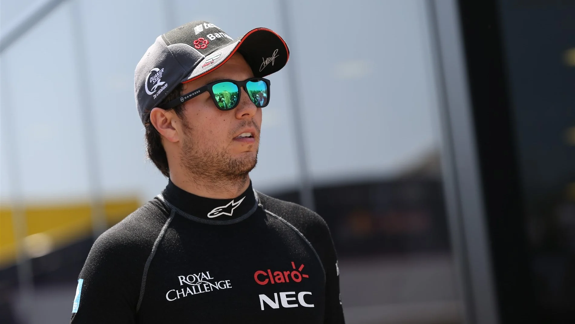 Sergio Perez (MEX) Force India at Formula One World Championship, Rd5, Spanish Grand Prix Qualifying, Barcelona, Spain, Saturday 9 May 2015. © Sutton Motorsport Images