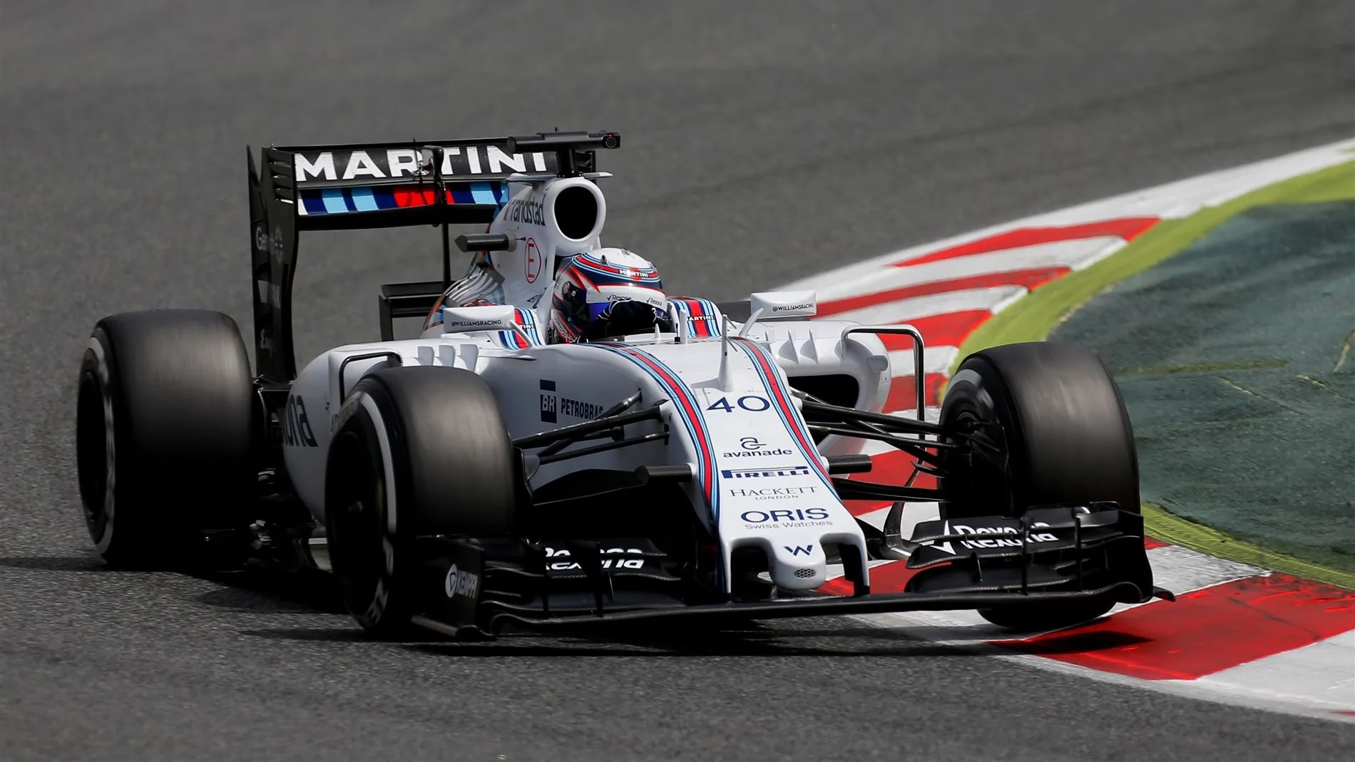 Alex Lynn (GBR) Williams FW37 at Formula One Testing, Day Two, Barcelona, Spain, 13 May 2015.