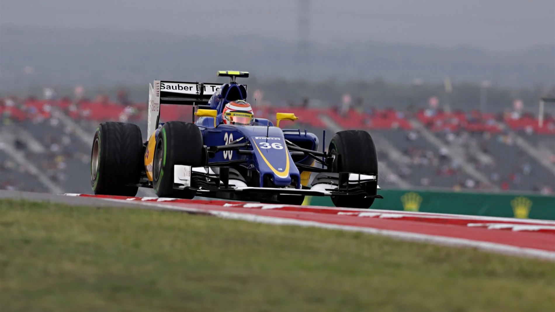 Raffaele Marciello (ITA) Sauber Test and Reserve Driver at Formula One World Championship, Rd16, United States  Grand Prix, Practice, Austin, Texas, USA, Friday 23 September 2015. © Sutton Motorsport Images