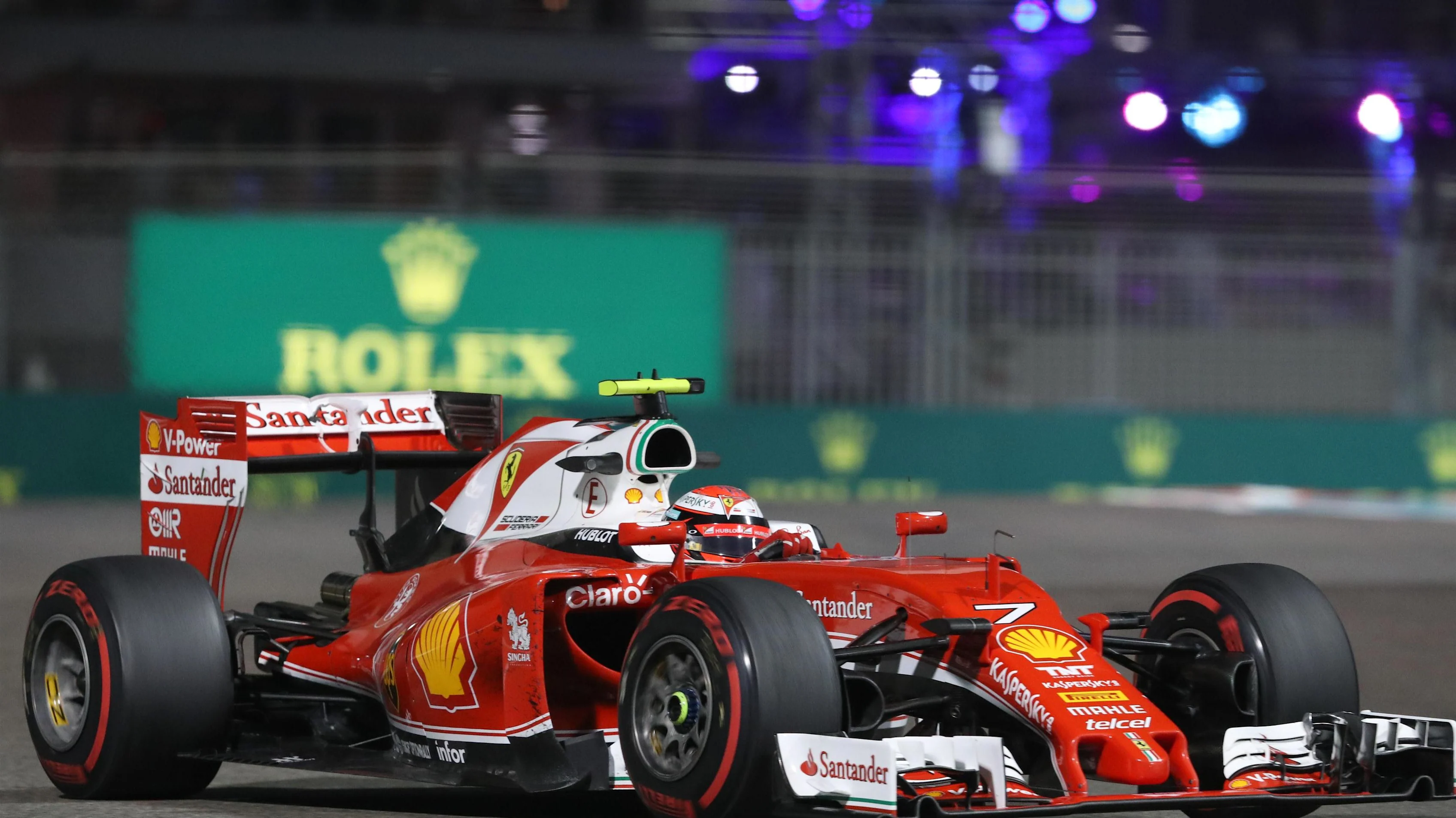 Kimi Raikkonen (FIN) Ferrari SF16-H at Formula One World Championship, Rd21, Abu Dhabi Grand Prix, Practice, Yas Marina Circuit, Abu Dhabi, UAE, Friday 25 November 2016. © Sutton Images