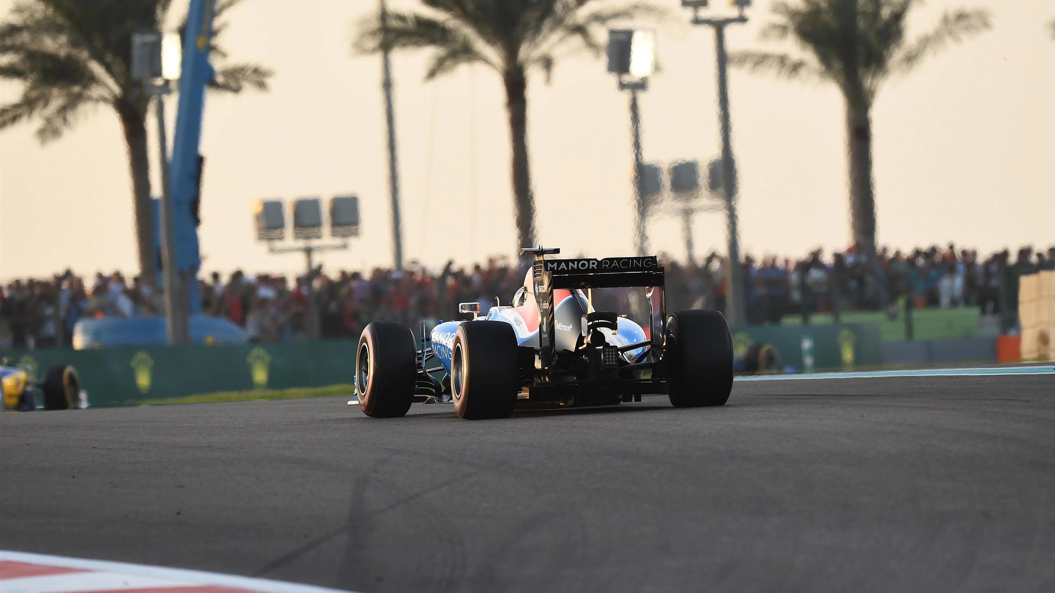 Pascal Wehrlein (GER) Manor Racing MRT05 at Formula One World Championship, Rd21, Abu Dhabi Grand