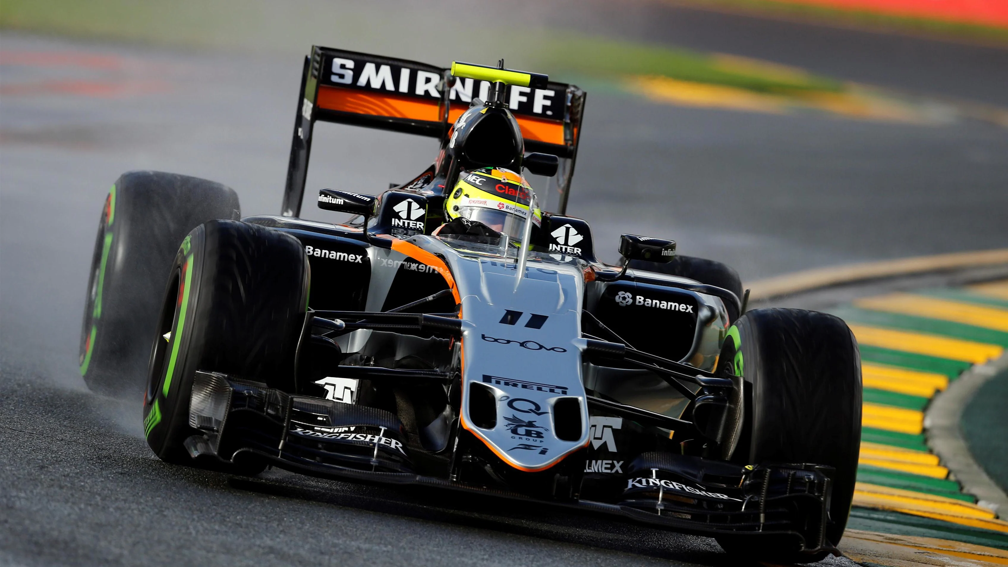 Sergio Perez (MEX) Force India VJM09 at Formula One World Championship, Rd1, Australian Grand Prix,