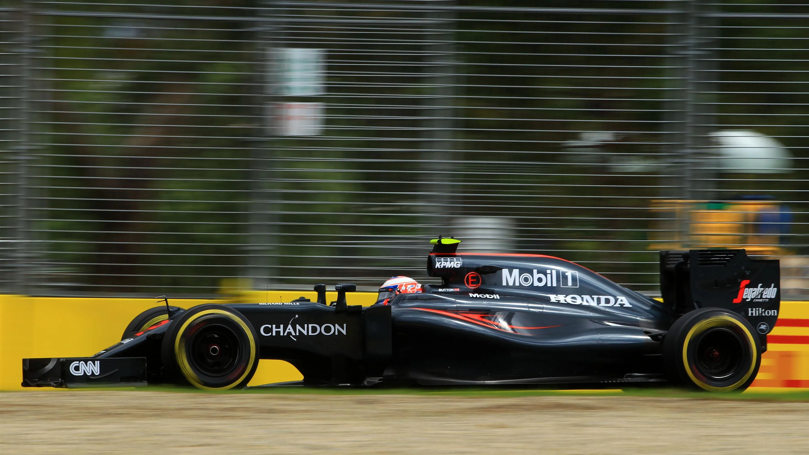 Jenson Button (GBR) McLaren MP4-31 at Formula One World Championship, Rd1, Australian Grand Prix,
