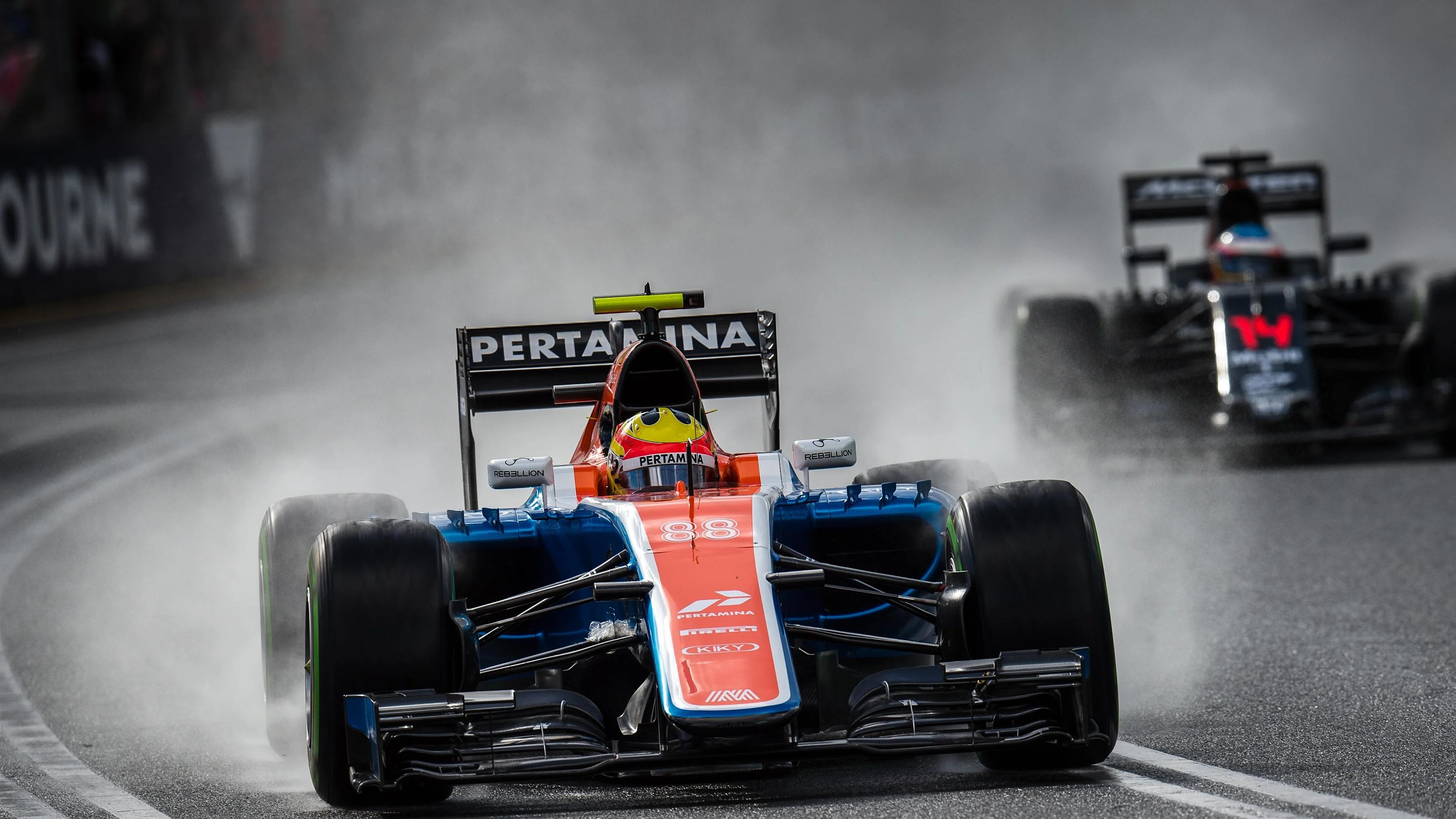 Rio Haryanto (IDN) Manor Racing MRT05 at Formula One World Championship, Rd1, Australian Grand