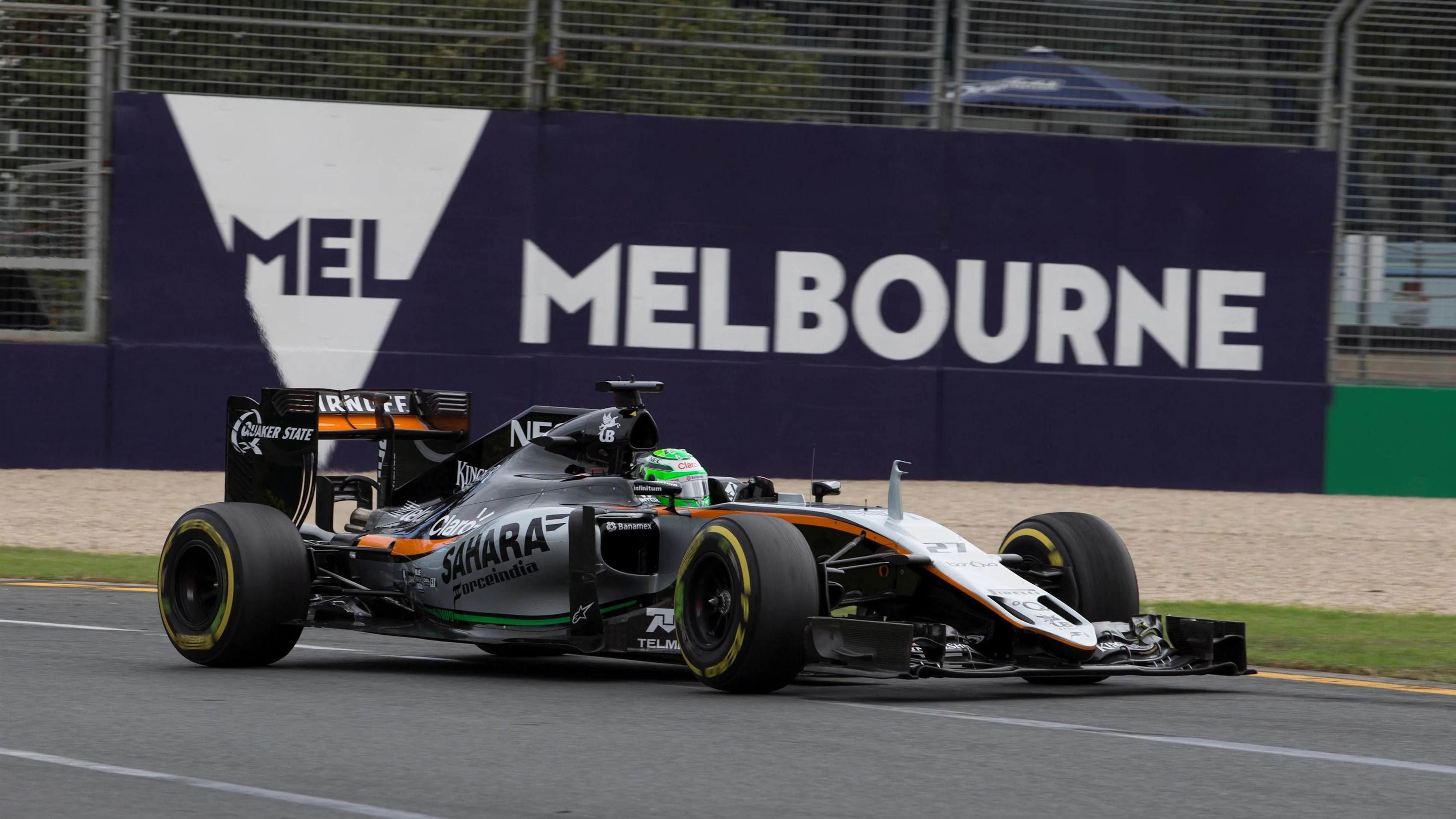 Nico Hulkenberg (GER) Force India VJM09 at Formula One World Championship, Rd1, Australian Grand