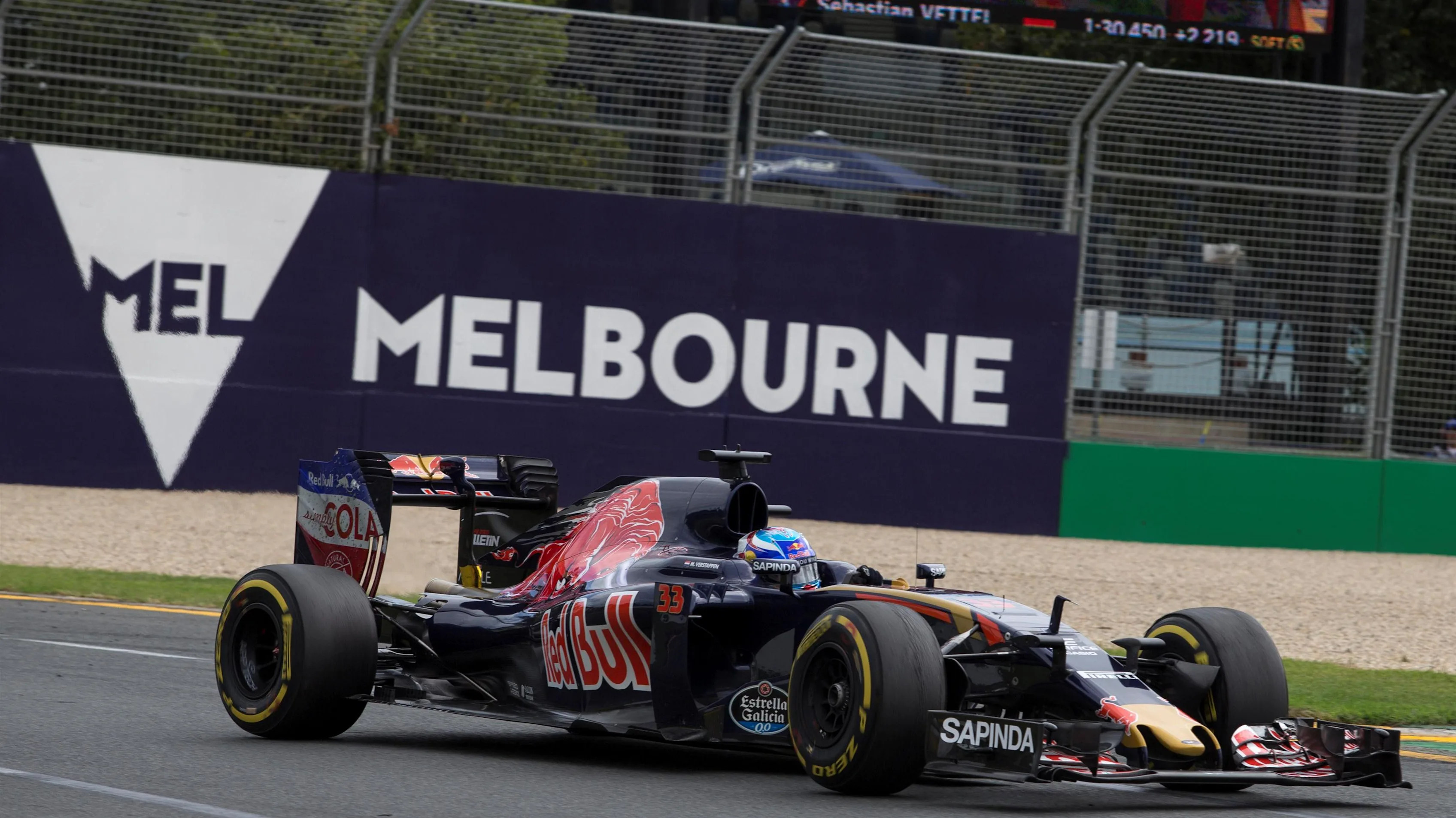 Max Verstappen (NED) Scuderia Toro Rosso STR11 at Formula One World Championship, Rd1, Australian
