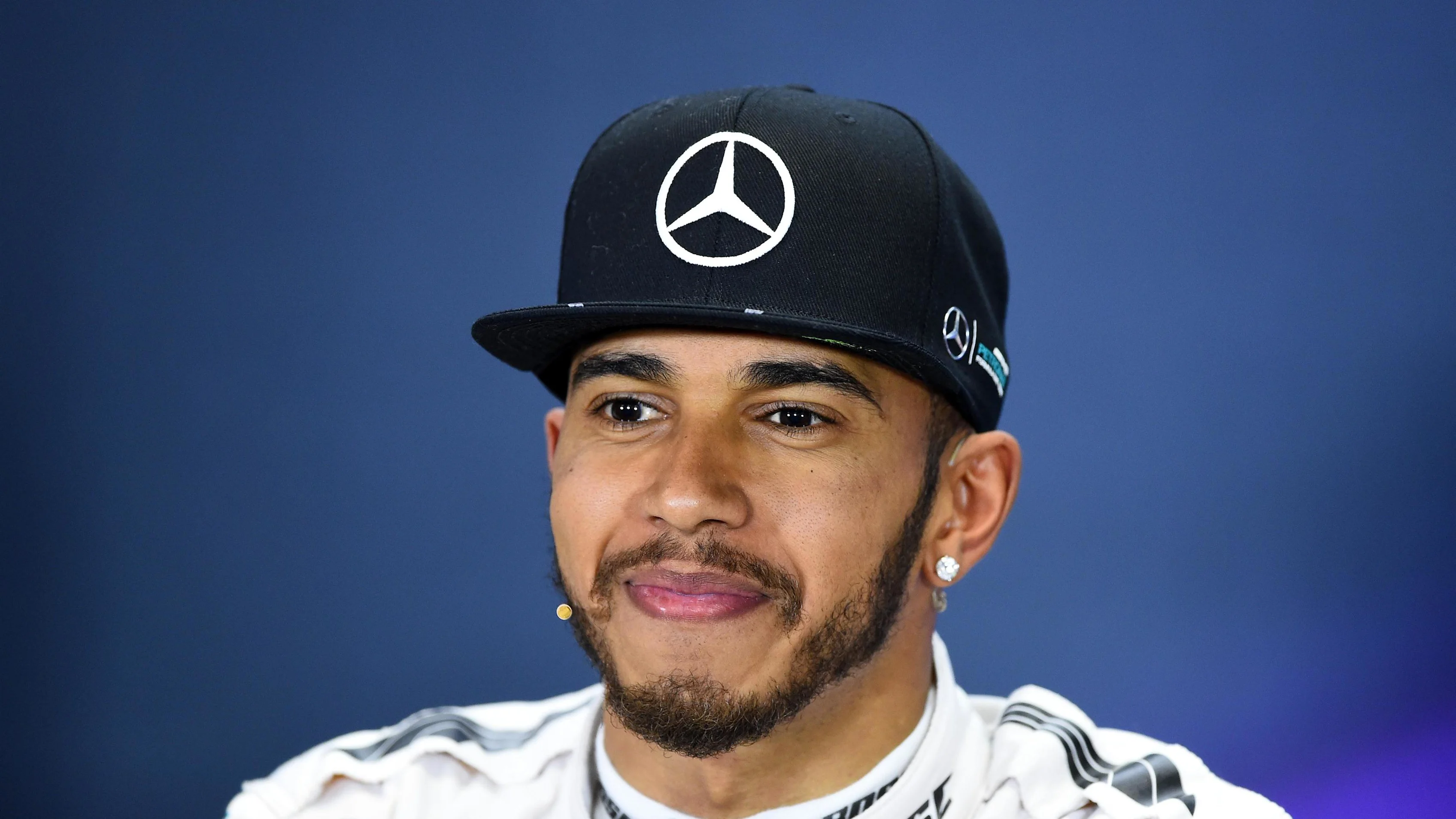 Lewis Hamilton (GBR) Mercedes AMG F1 during the Press Conference at Formula One World Championship, Rd1, Australian Grand Prix, Qualifying, Albert Park, Melbourne, Australia, Saturday 19 March 2016. © Sutton Motorsport Images