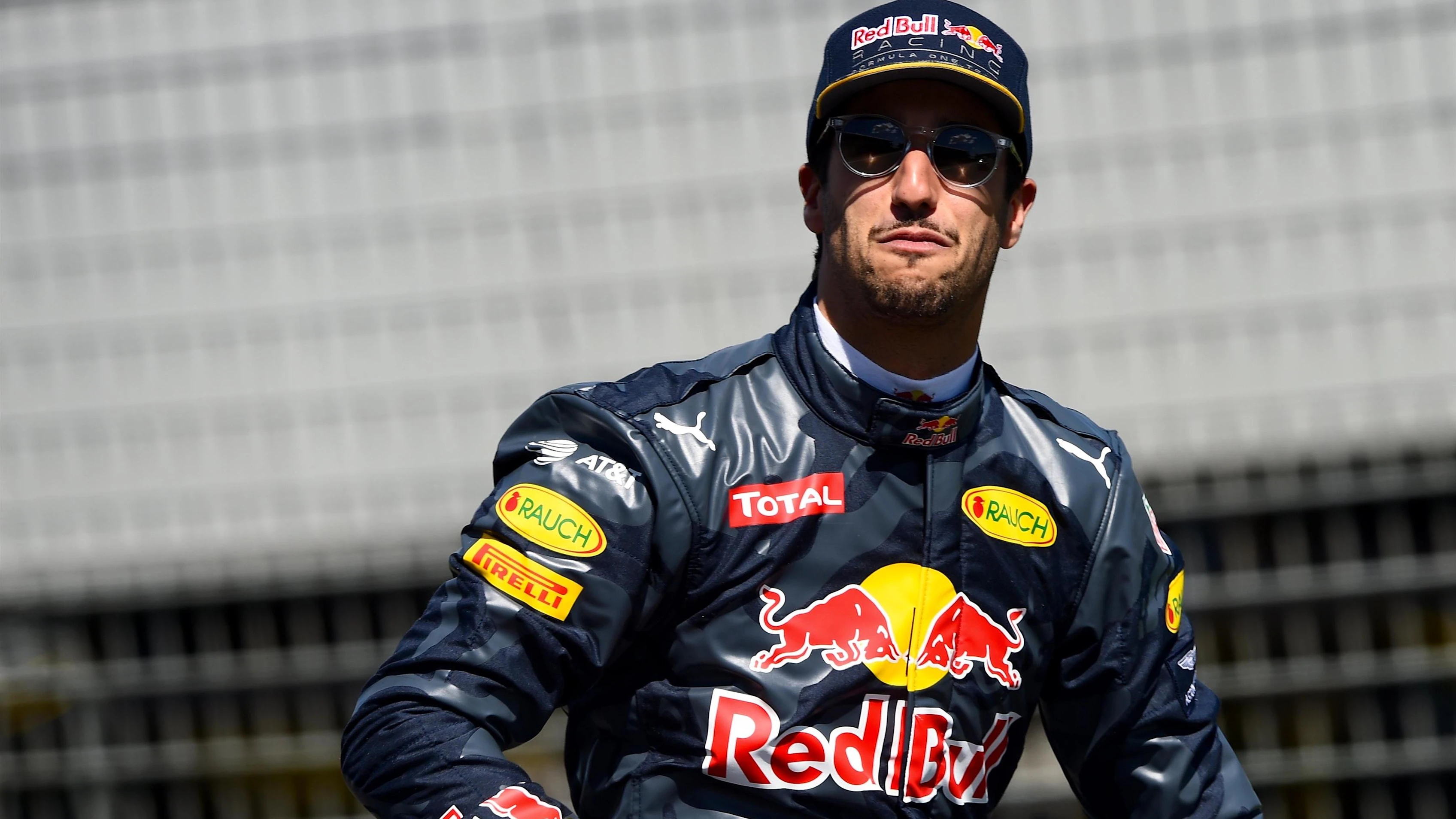 Daniel Ricciardo (AUS) Red Bull Racing on the drivers parade at Formula One World Championship,