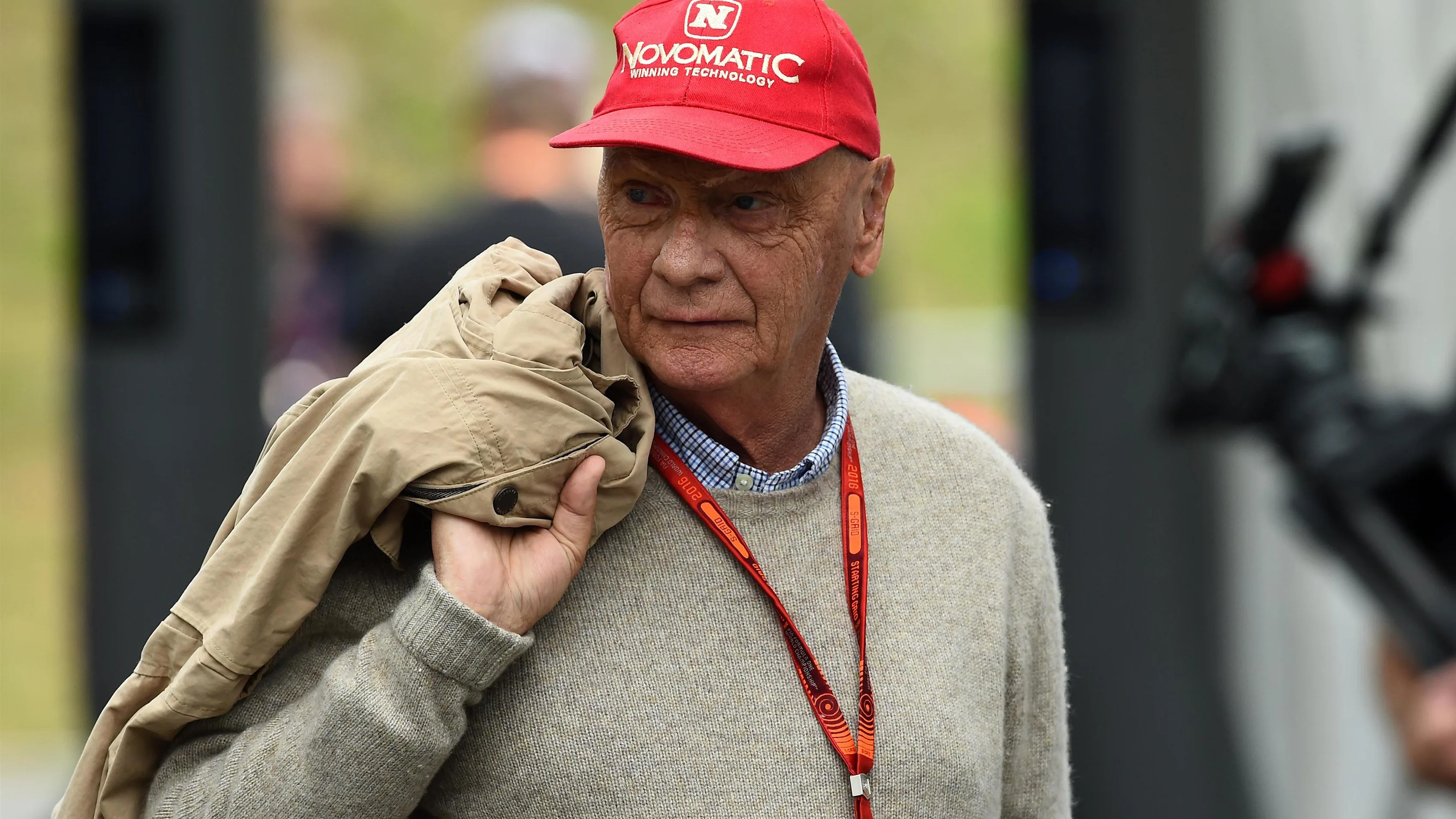 Niki Lauda (AUT) Mercedes AMG F1 Non-Executive Chairman at Formula One World Championship, Rd9, Austrian Grand Prix, Practice, Spielberg, Austria, Friday 1 July 2016. © Sutton Images