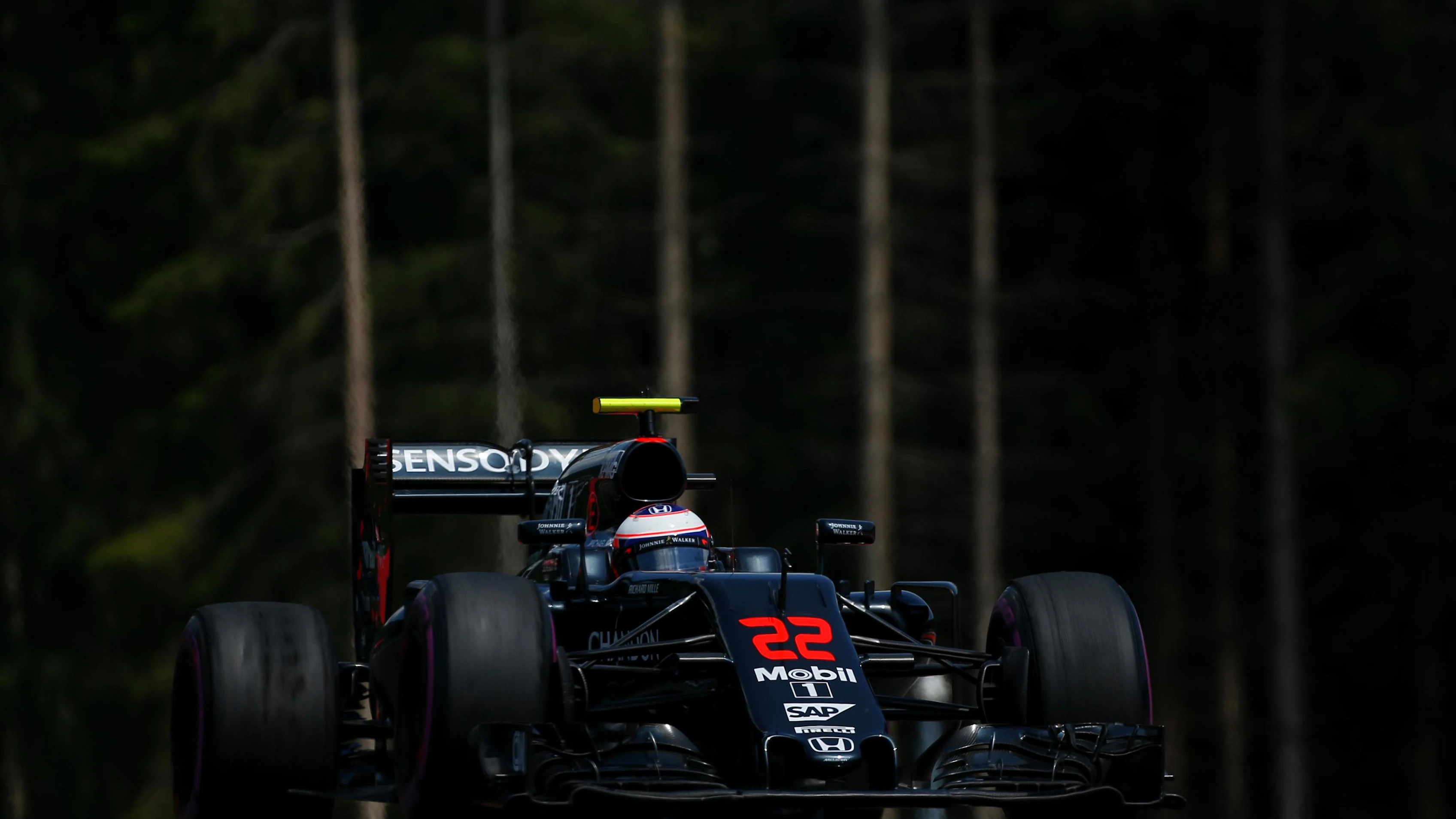 Jenson Button (GBR) McLaren MP4-31 at Formula One World Championship, Rd9, Austrian Grand Prix,
