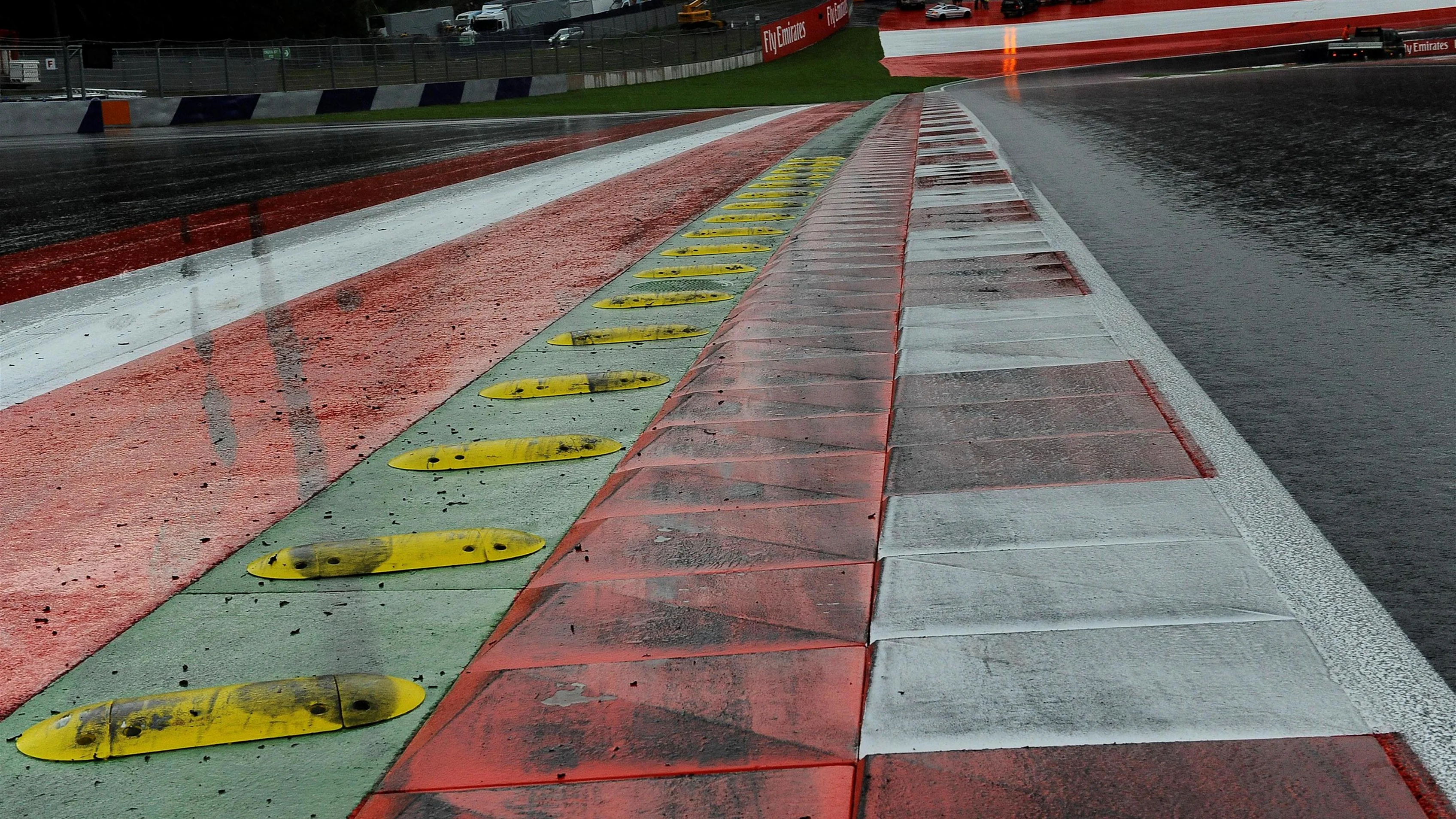 Kerb detail at Formula One World Championship, Rd9, Austrian Grand Prix, Qualifying, Spielberg,